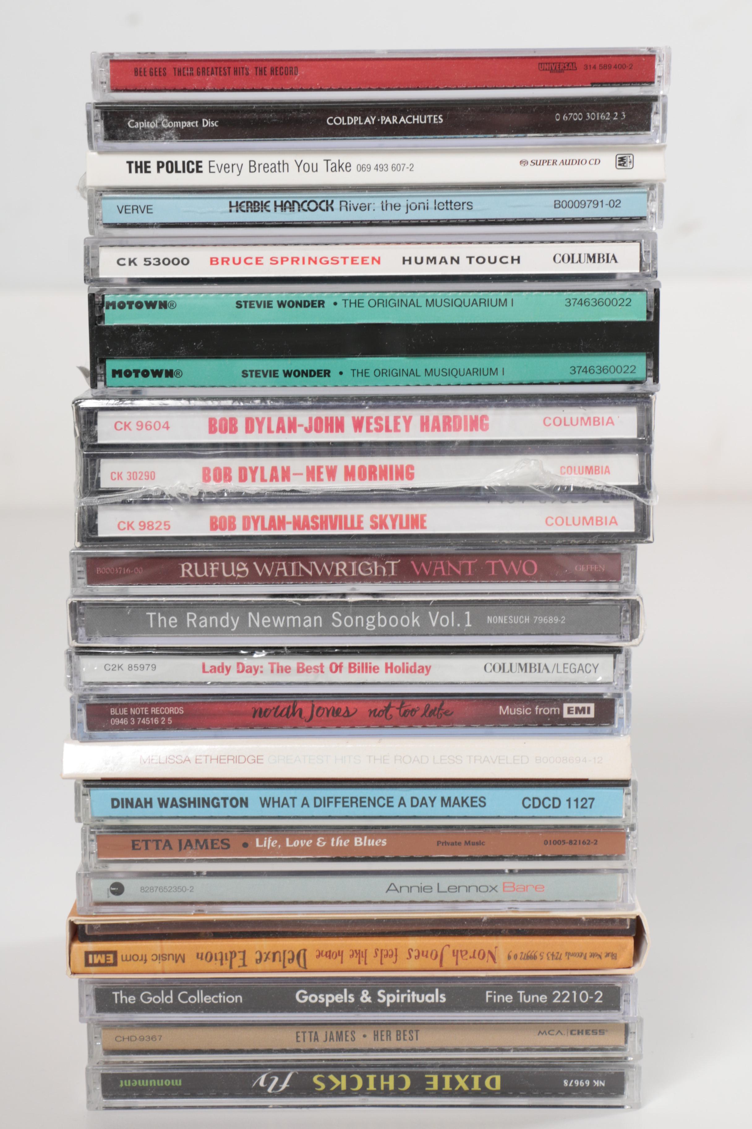 Dylan, Springsteen, Other Rock/Pop and Jazz CDs
