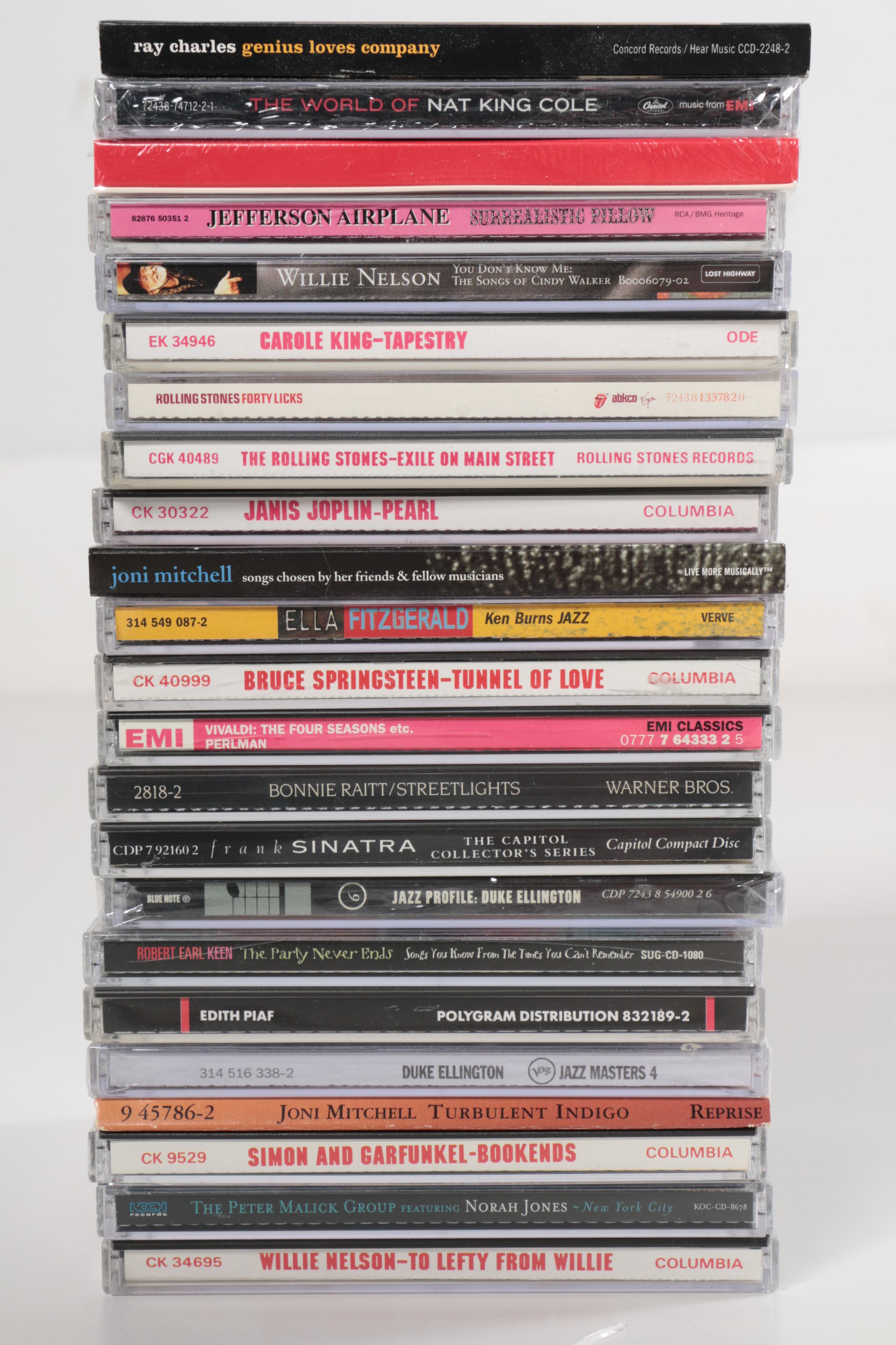 Dylan, Springsteen, Other Rock/Pop and Jazz CDs
