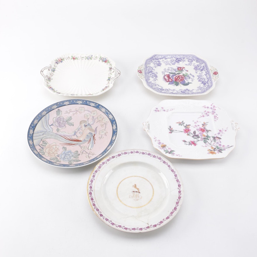 Chinese Export With Spode "Mayflower", "Roberta" and "Felicity"