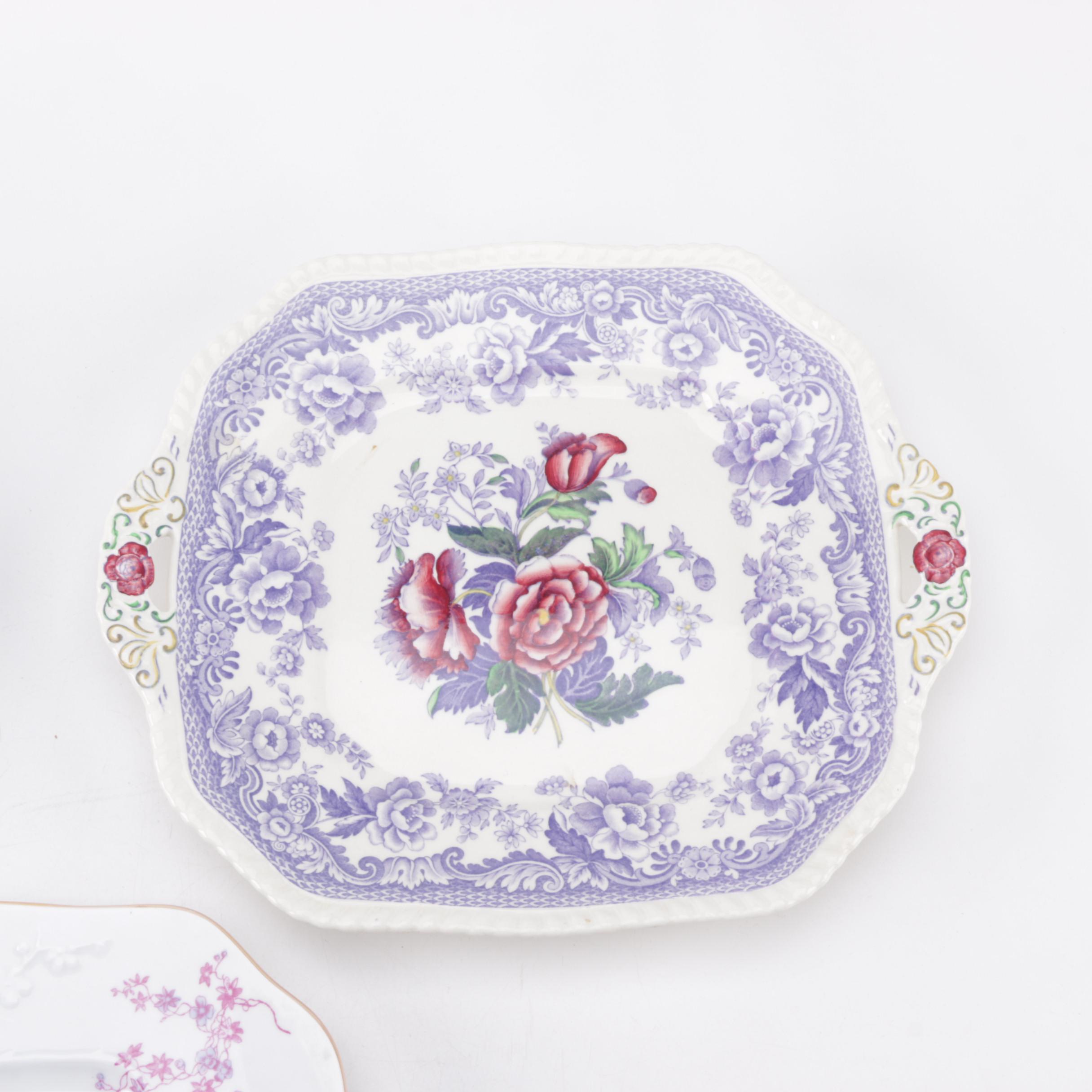 Chinese Export With Spode "Mayflower", "Roberta" and "Felicity"