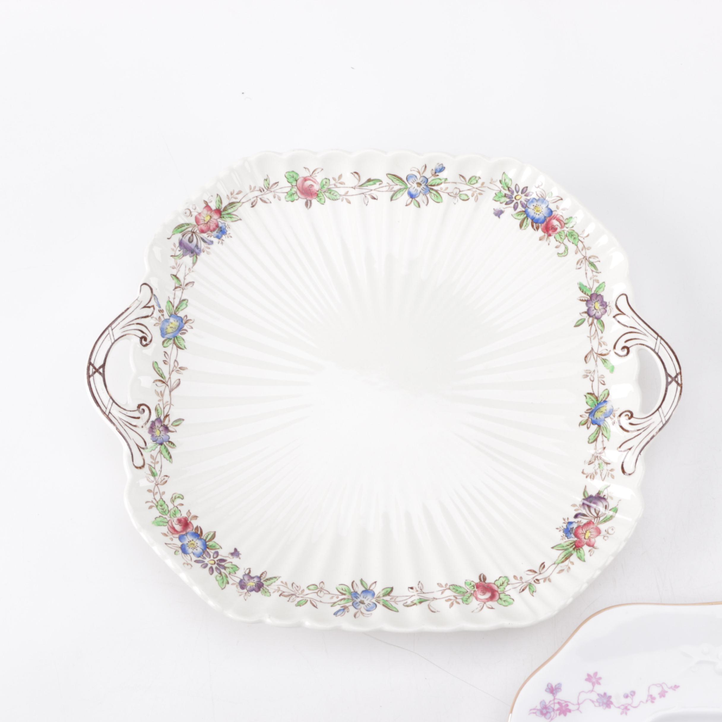 Chinese Export With Spode "Mayflower", "Roberta" and "Felicity"