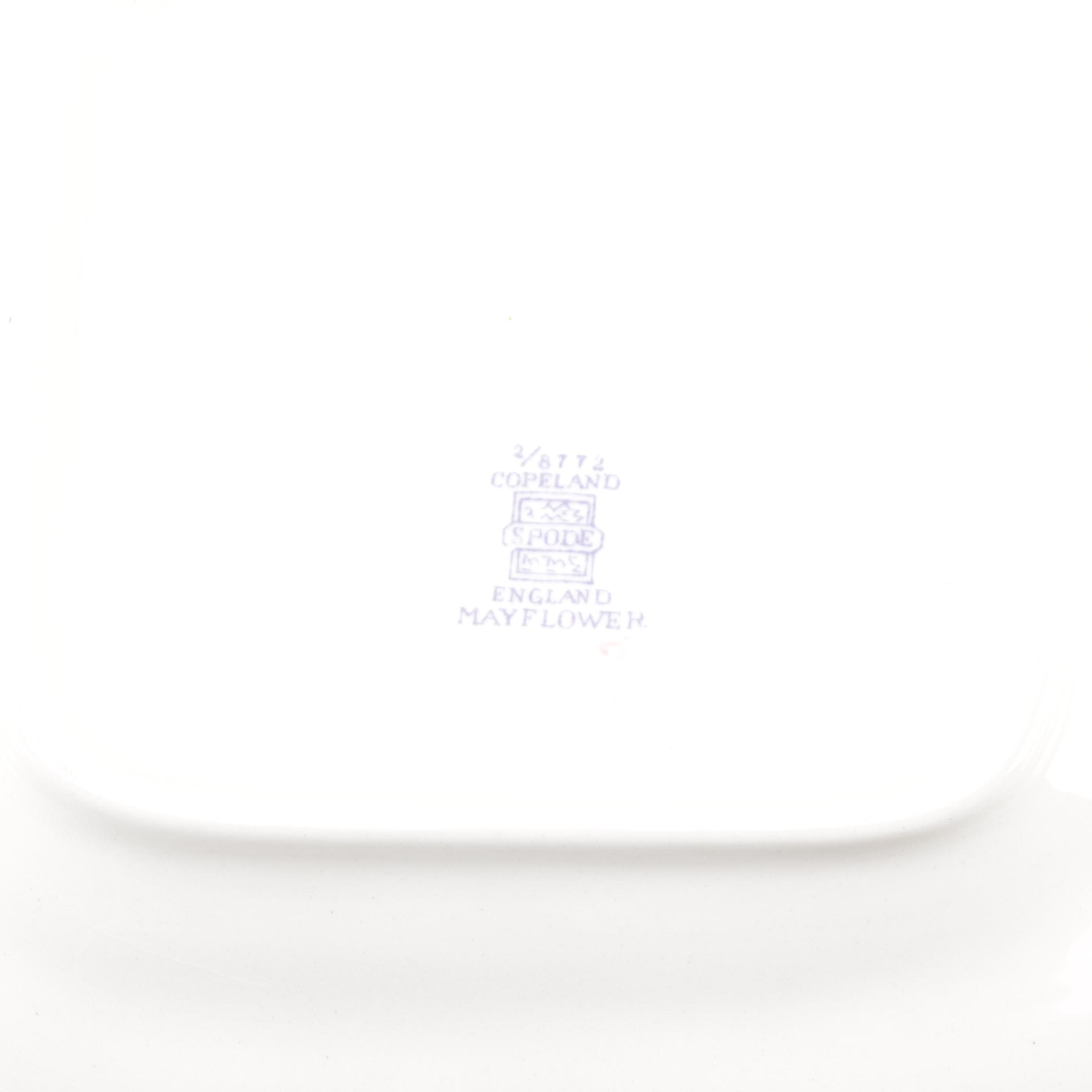 Chinese Export With Spode "Mayflower", "Roberta" and "Felicity"