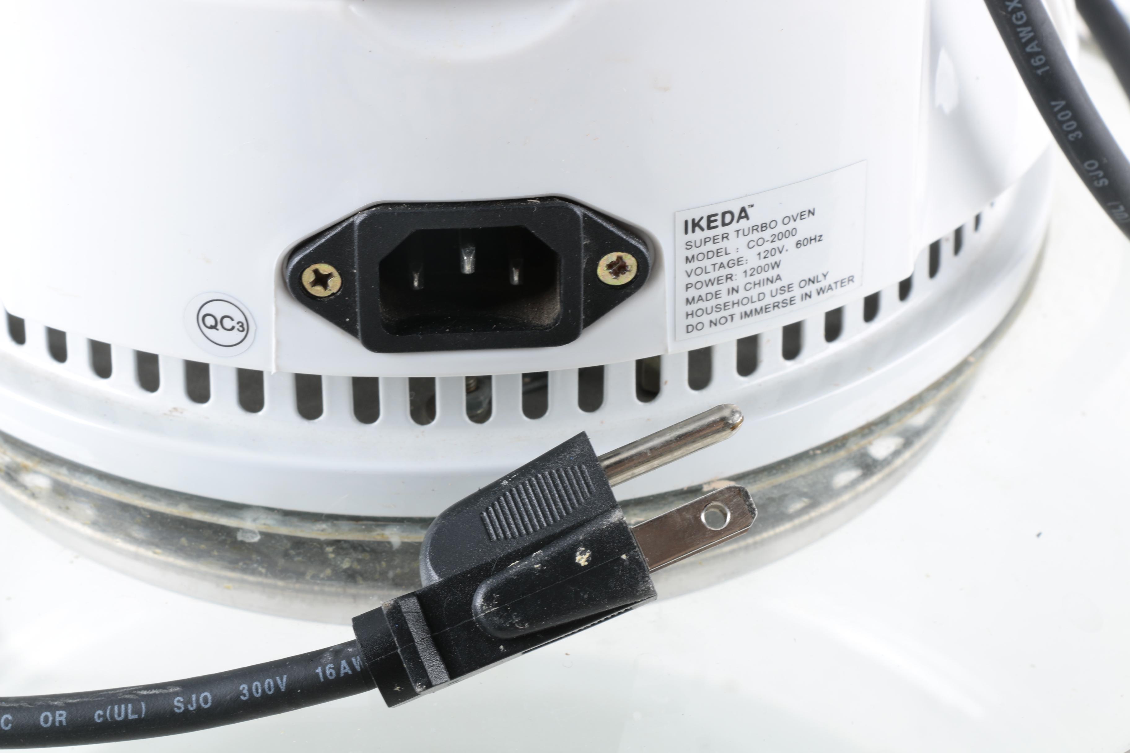 Ikeda Super Turbo Countertop Oven and Pampered Chef Mandoline