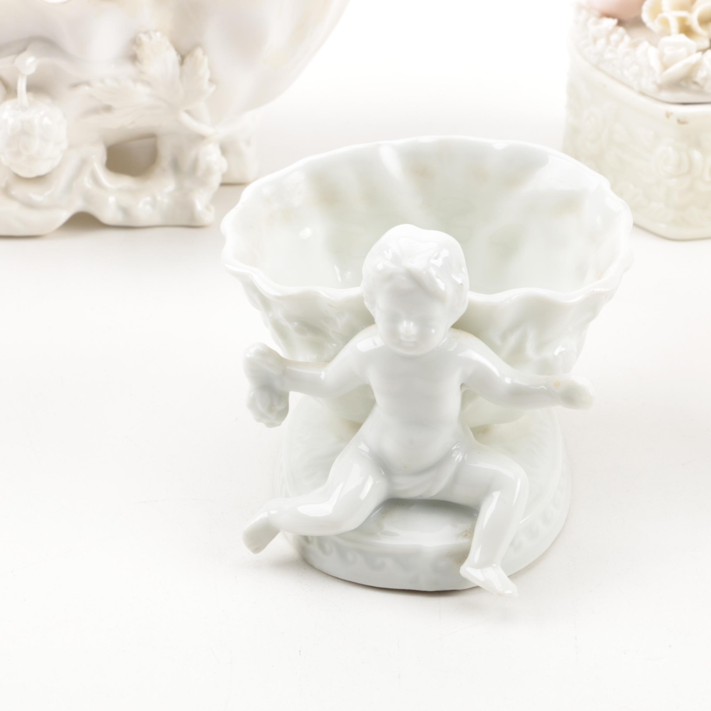 Ceramic Décor including Vintage Copeland Spode