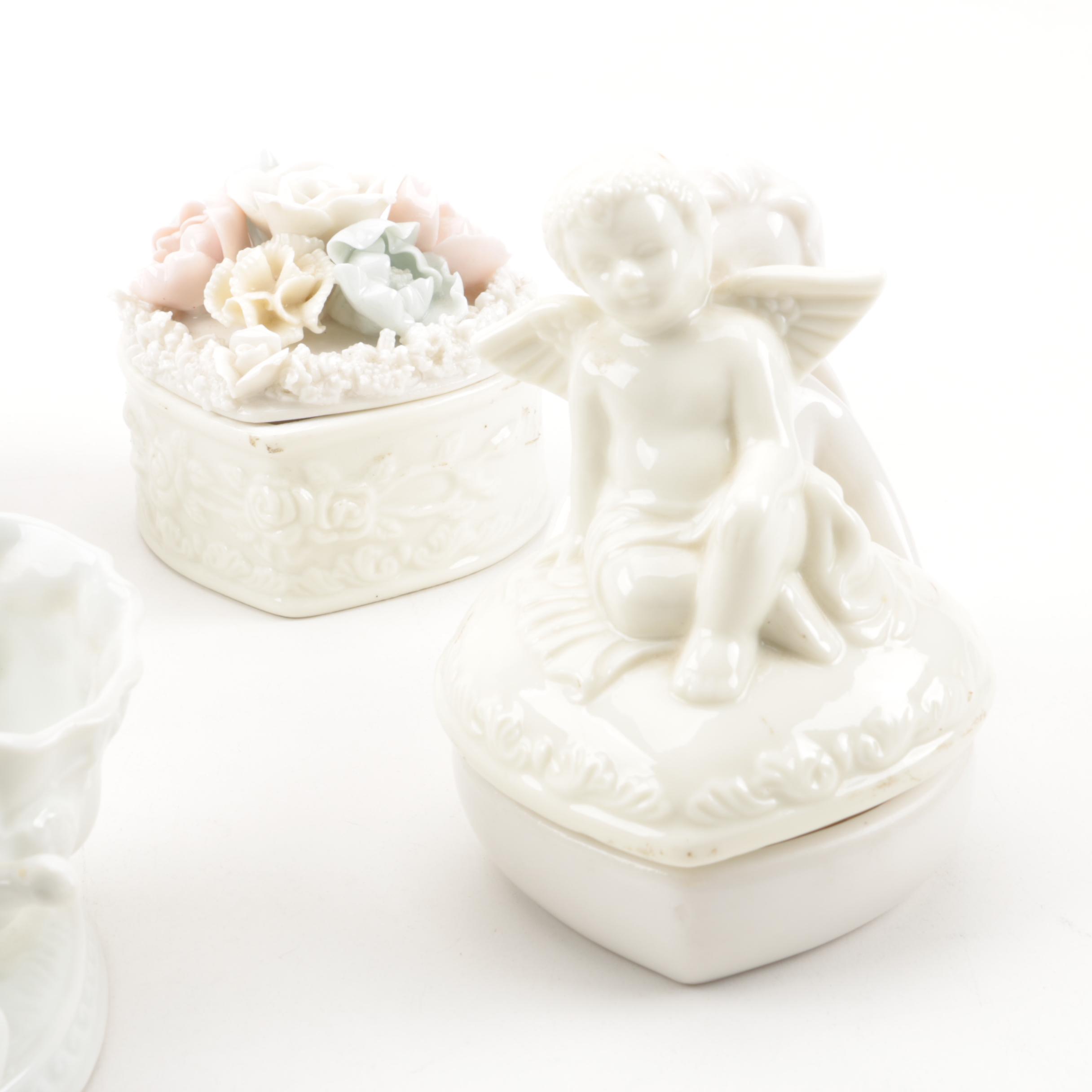 Ceramic Décor including Vintage Copeland Spode