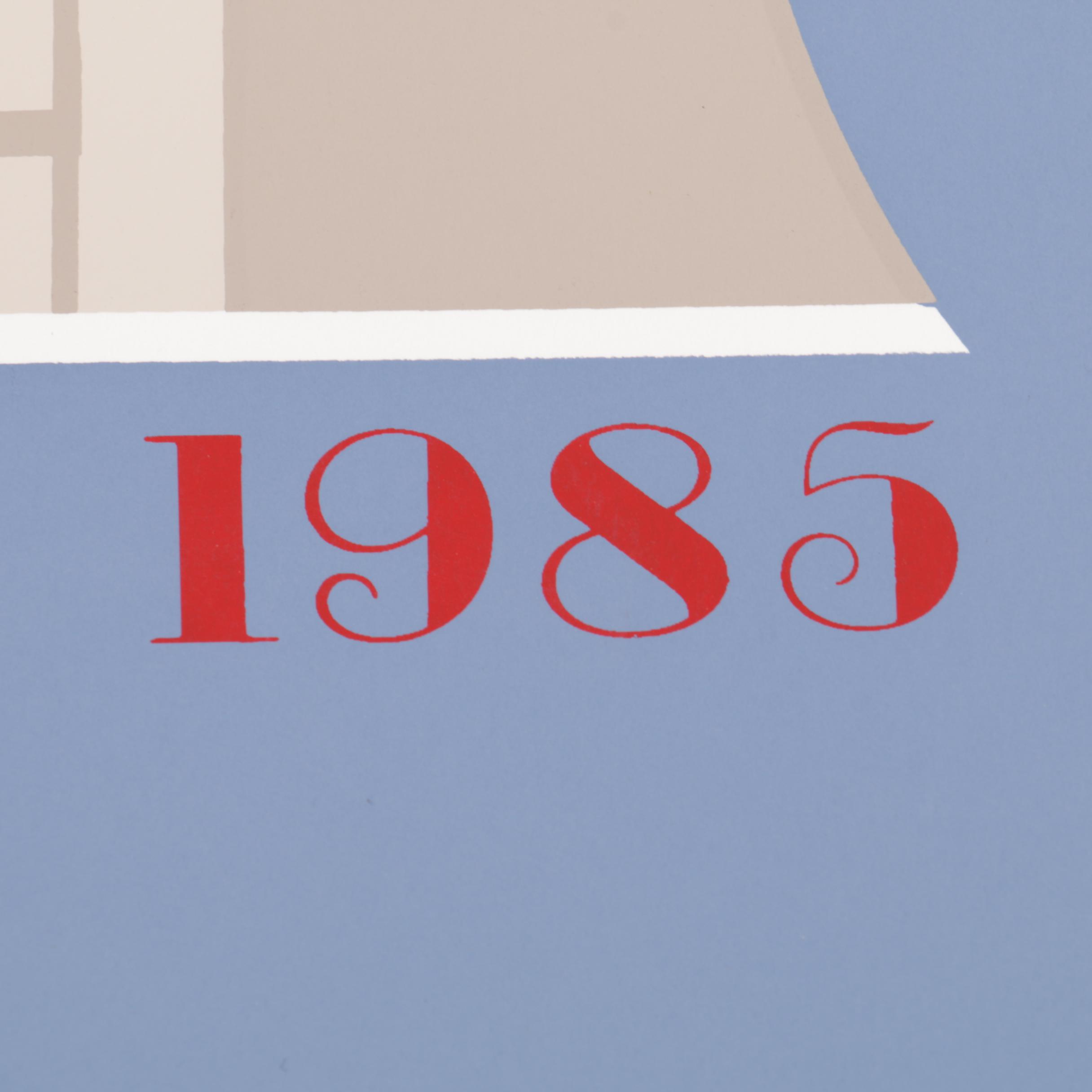 Zabbia Limited Edition 1985 Ponchatoula Strawberry Festival Serigraph