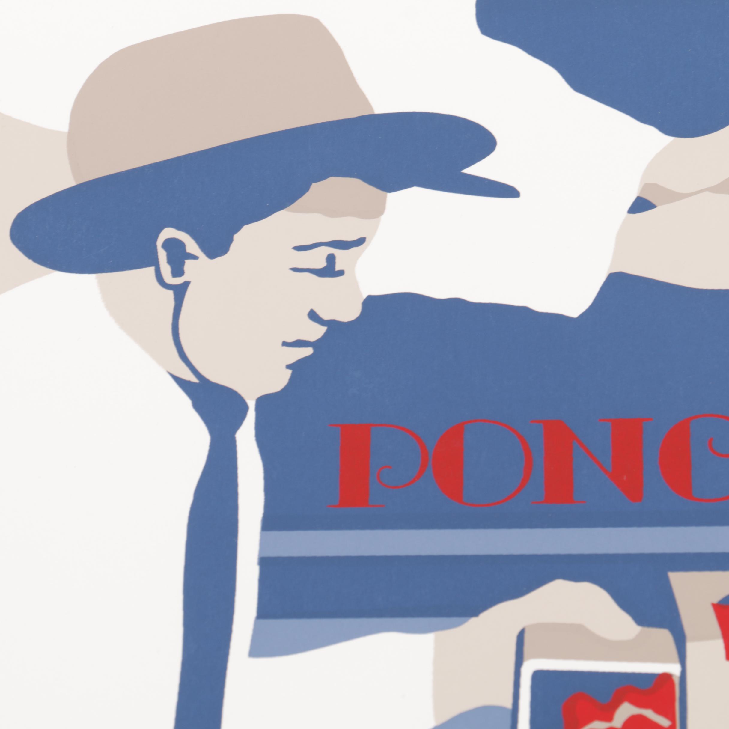 Zabbia Limited Edition 1985 Ponchatoula Strawberry Festival Serigraph