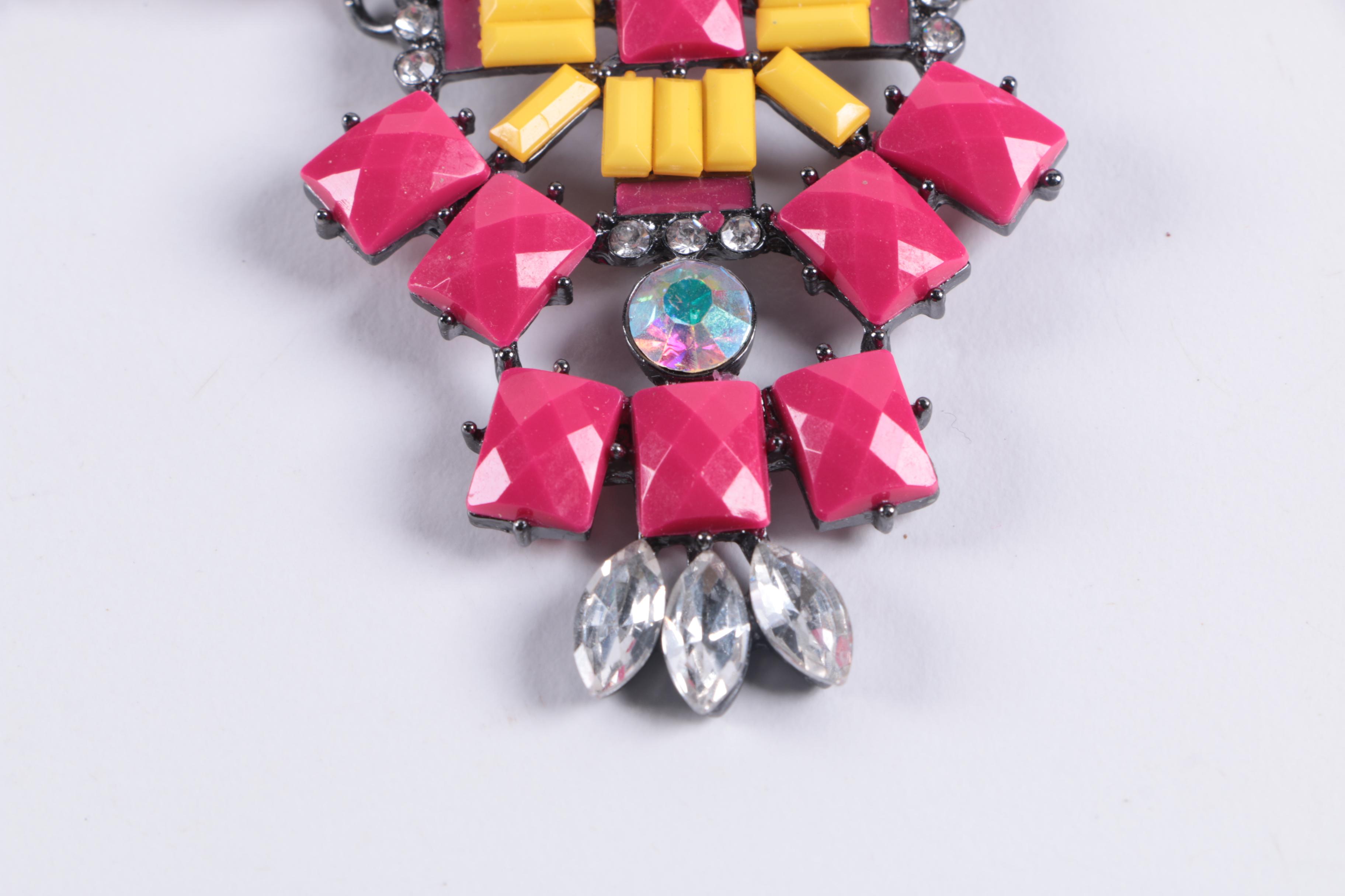 Selection of Necklaces and Pair of Earrings Featuring Amrita Singh