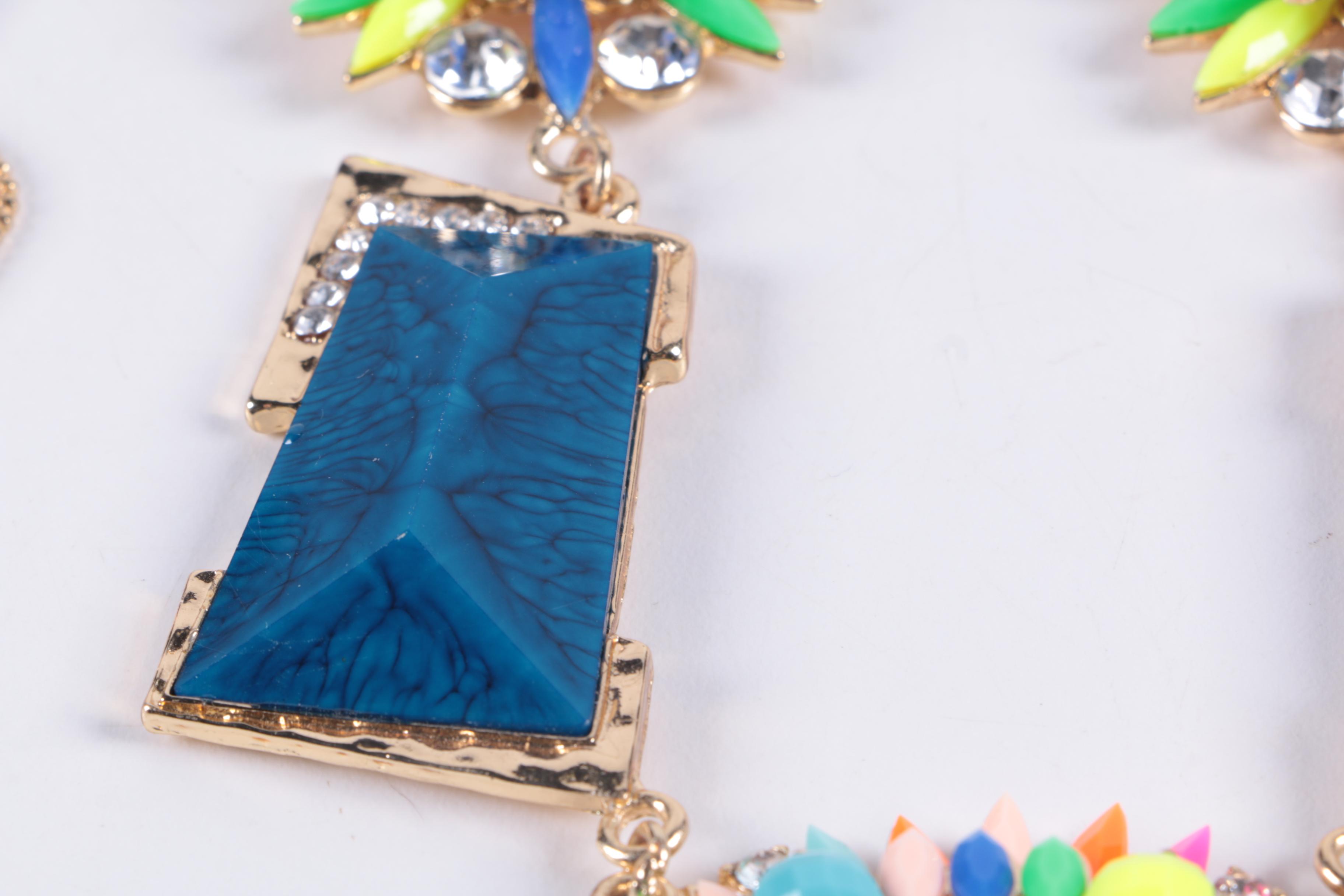 Selection of Necklaces and Pair of Earrings Featuring Amrita Singh