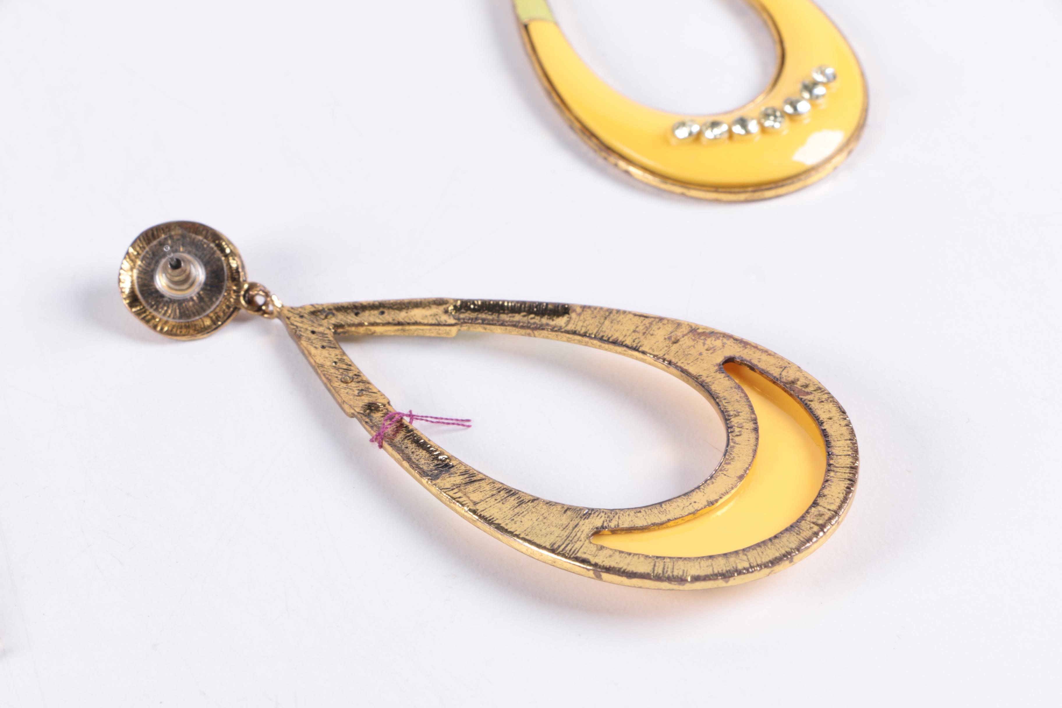 Selection of Necklaces and Pair of Earrings Featuring Amrita Singh