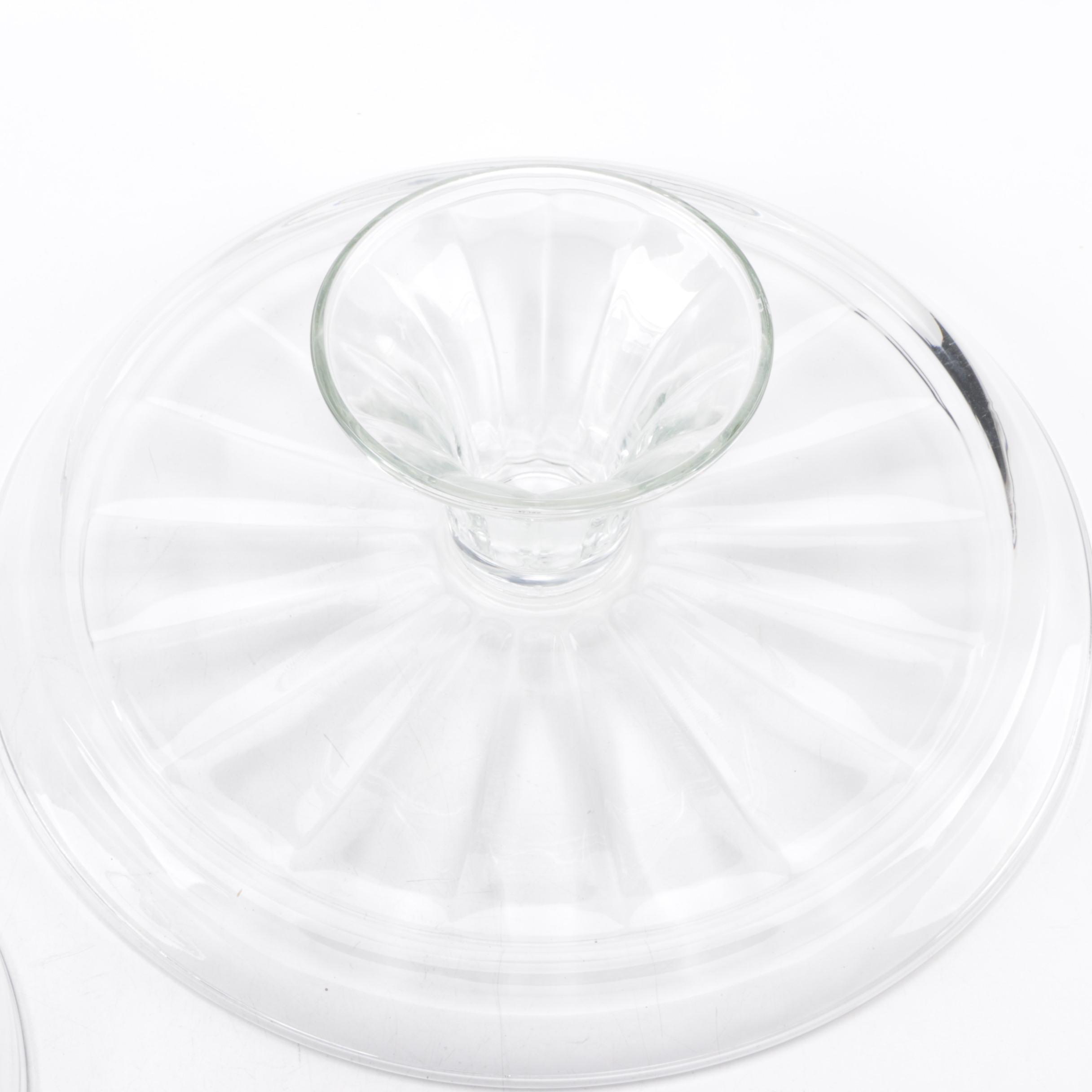 Glass Cake Stand with Cloche