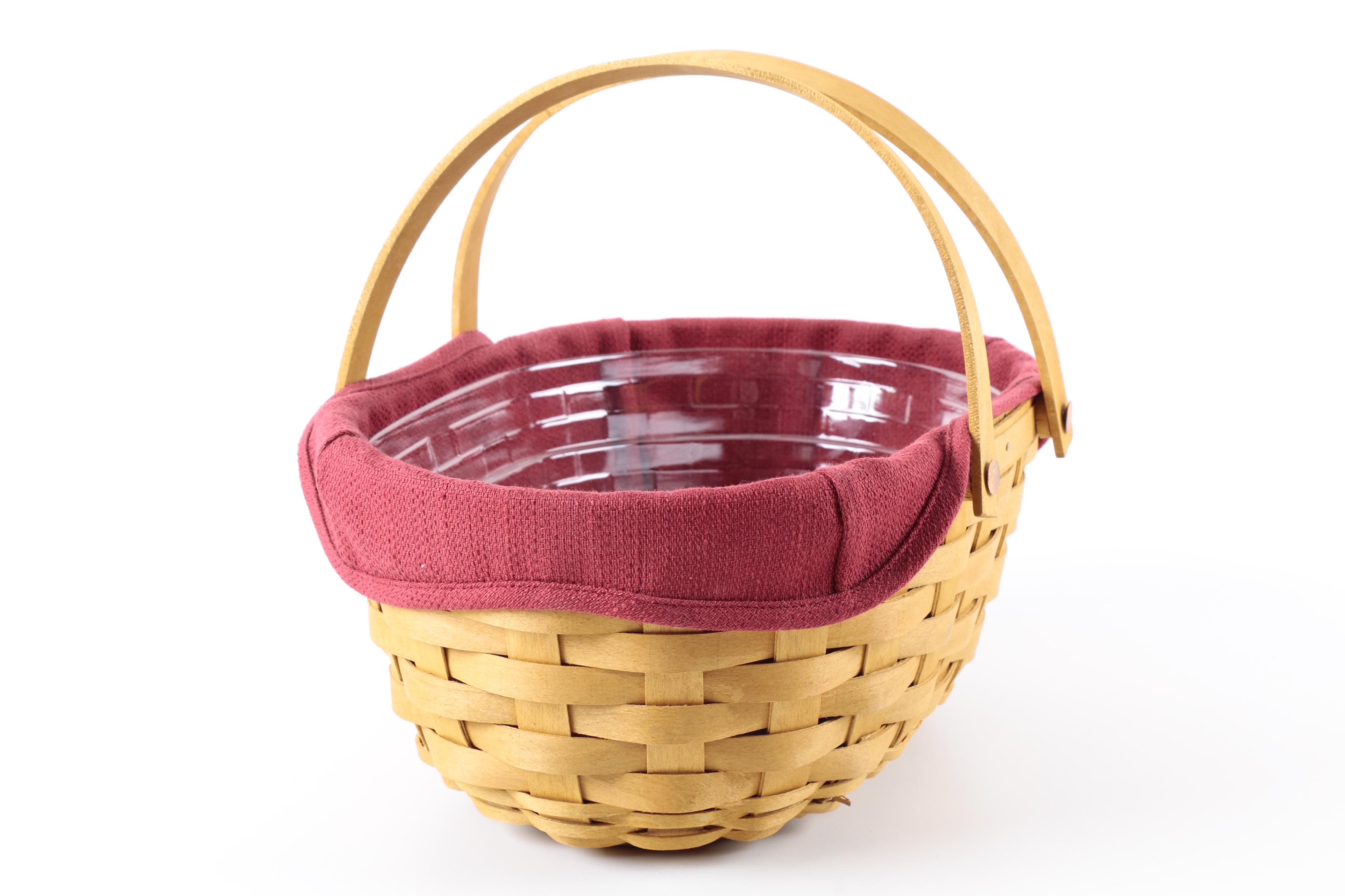 Three Woven Longaberger Baskets