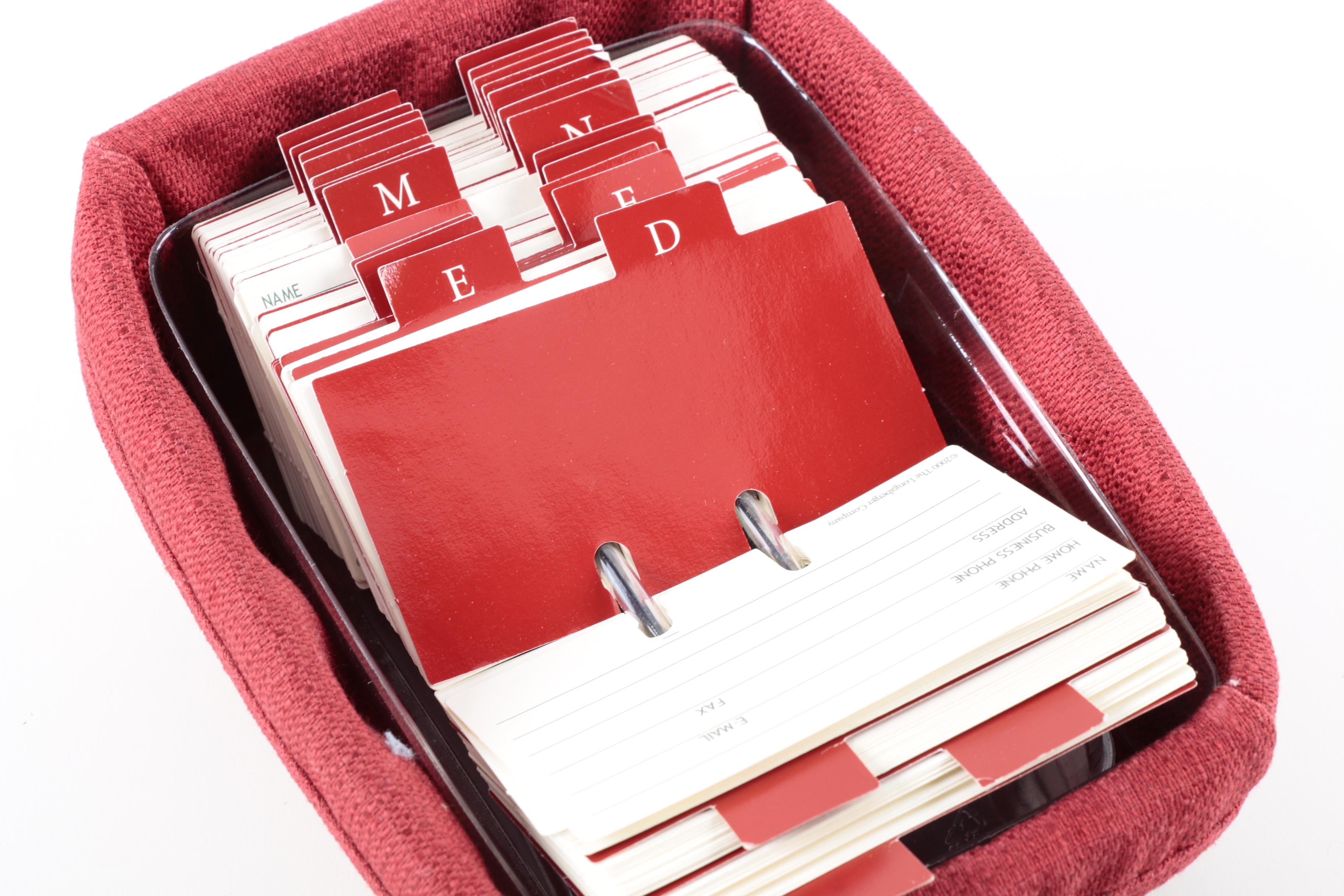 Three Woven Longaberger Baskets