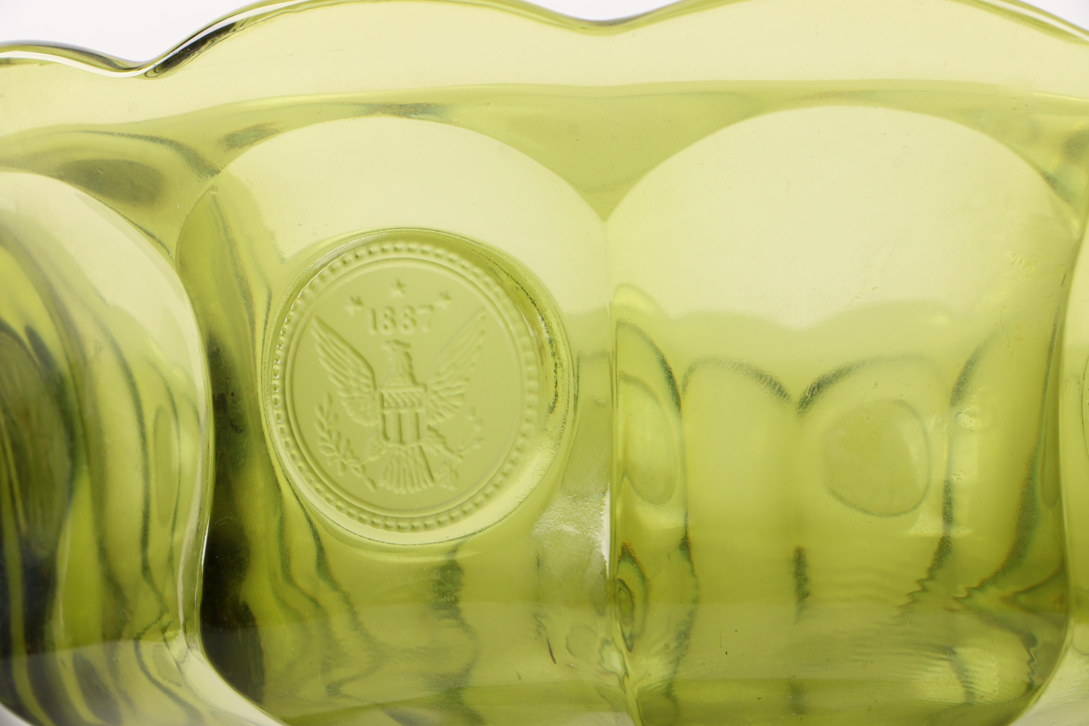 Vintage Glass Tableware including Fostoria "Coin"