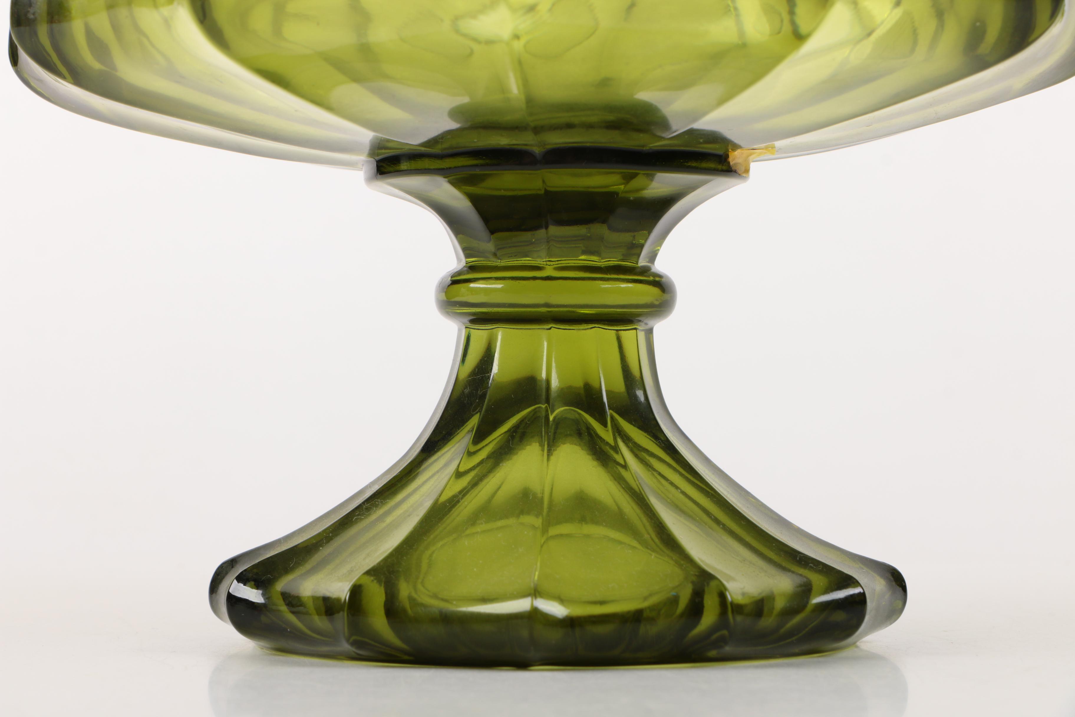 Vintage Glass Tableware including Fostoria "Coin"