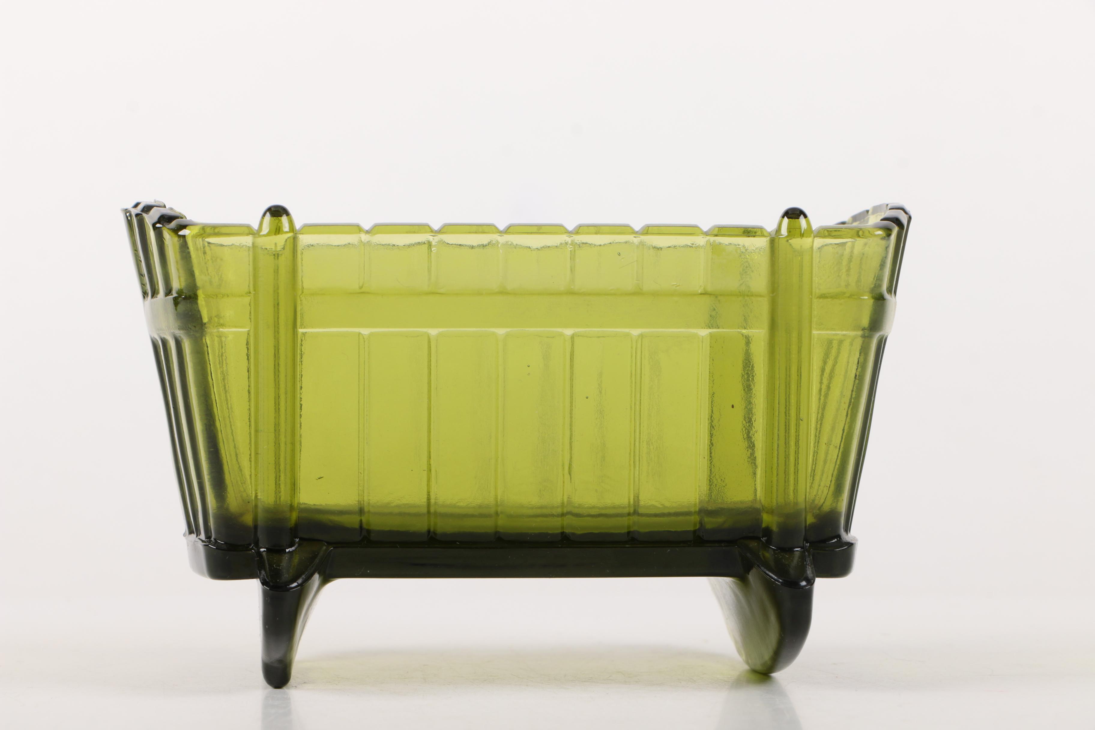 Vintage Glass Tableware including Fostoria "Coin"