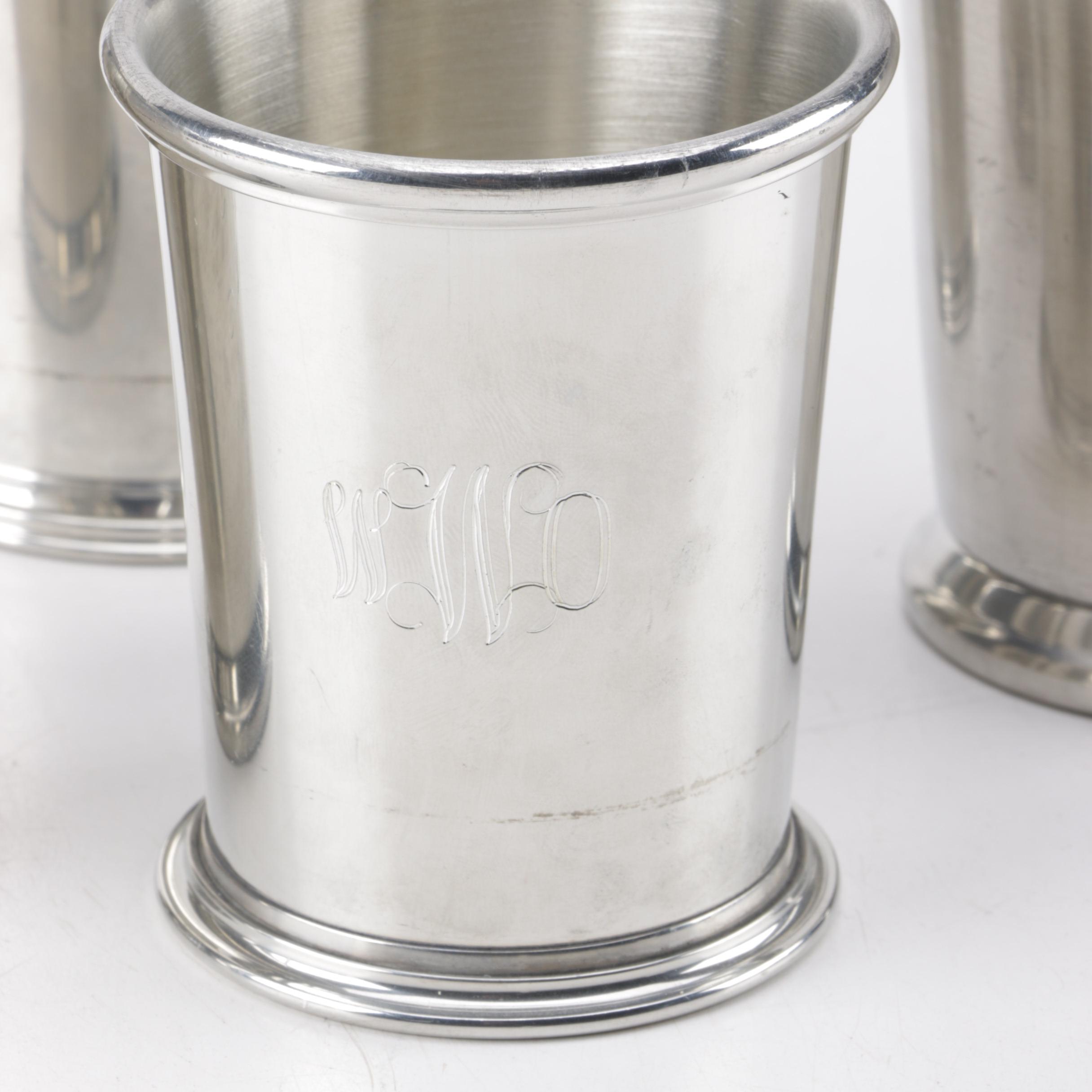 Salisbury Pewter Inc. "Kentucky Julep Cups" Set
