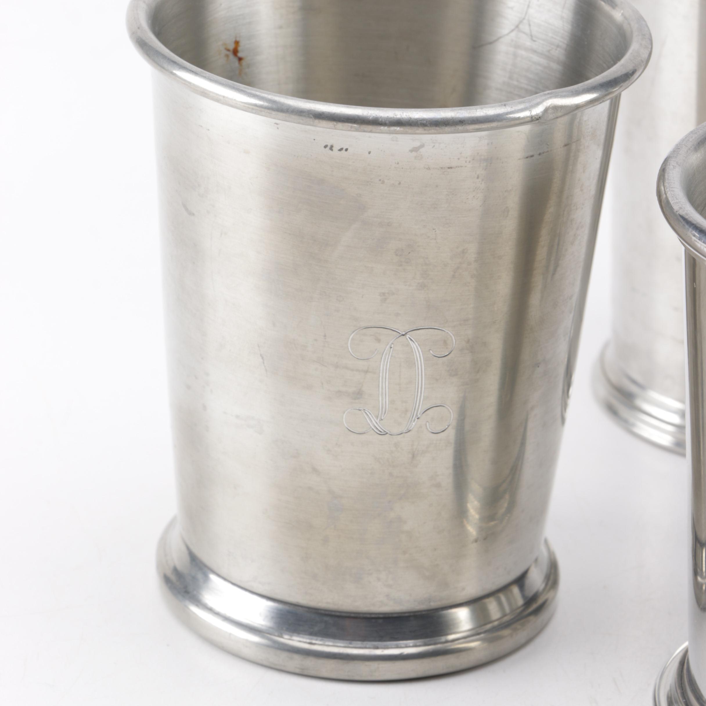 Salisbury Pewter Inc. "Kentucky Julep Cups" Set