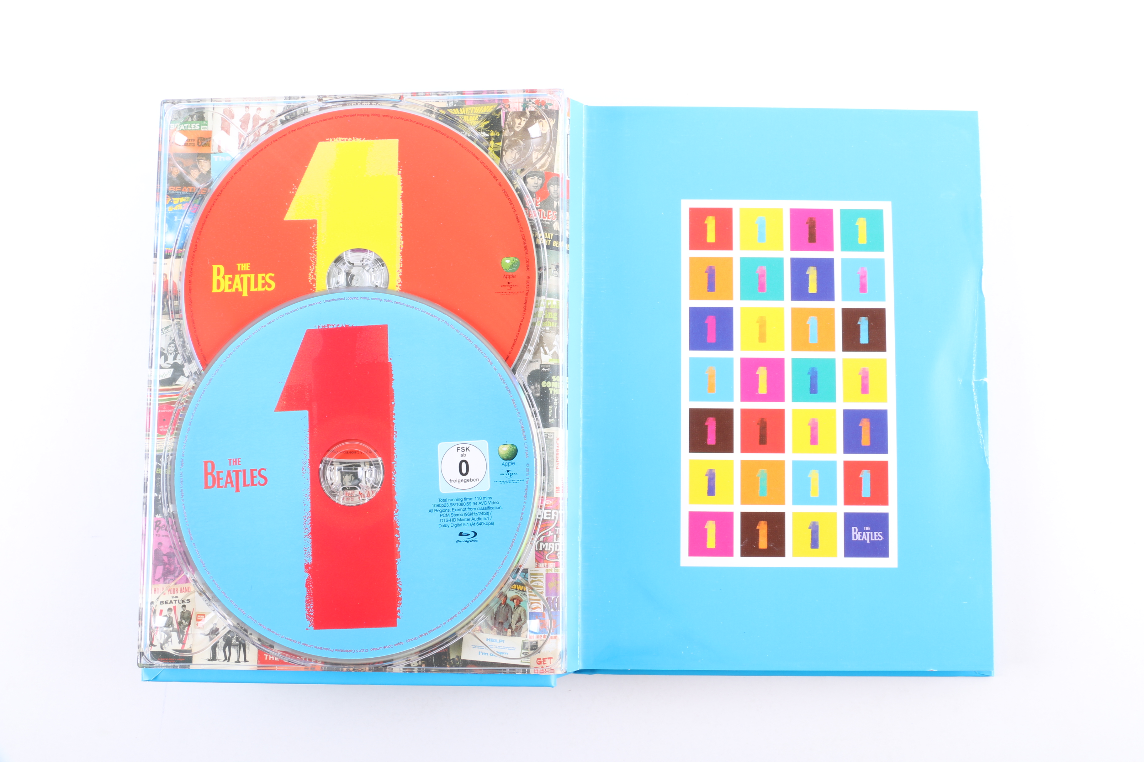 The Beatles "1+" Deluxe Edition Blu-Ray and CD Set