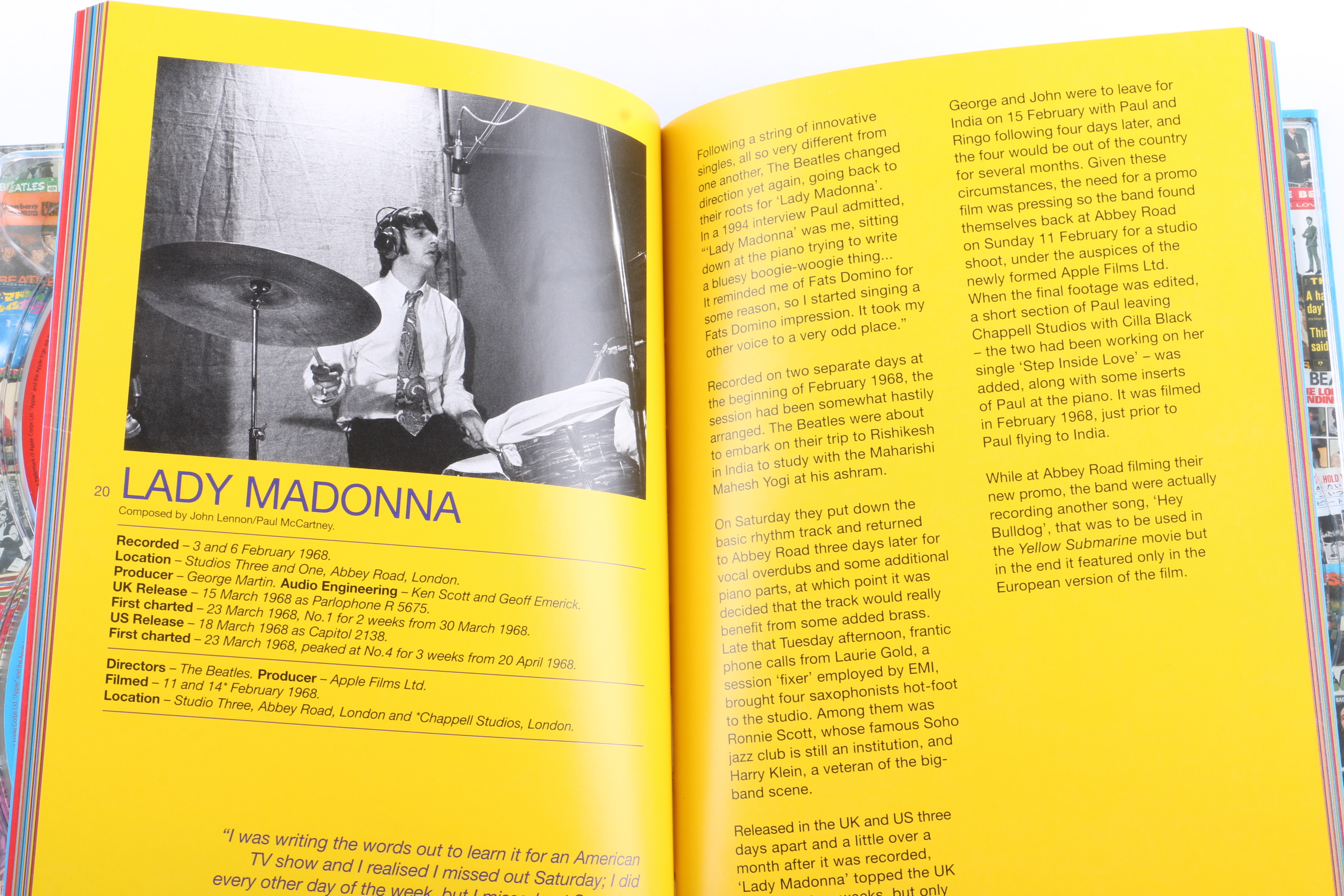 The Beatles "1+" Deluxe Edition Blu-Ray and CD Set