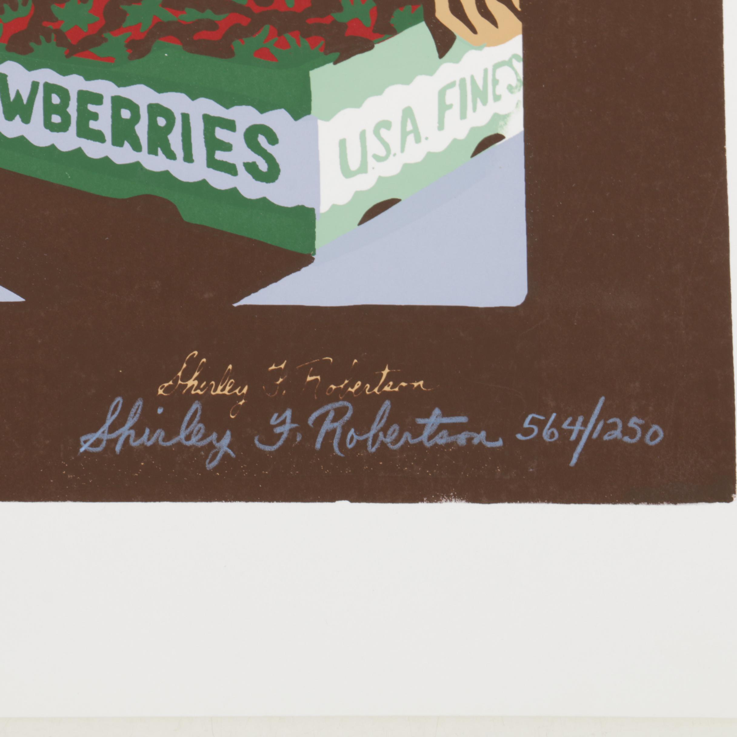 Limited Edition Ponchatoula Strawberry Festival Posters From 1983 and 2004