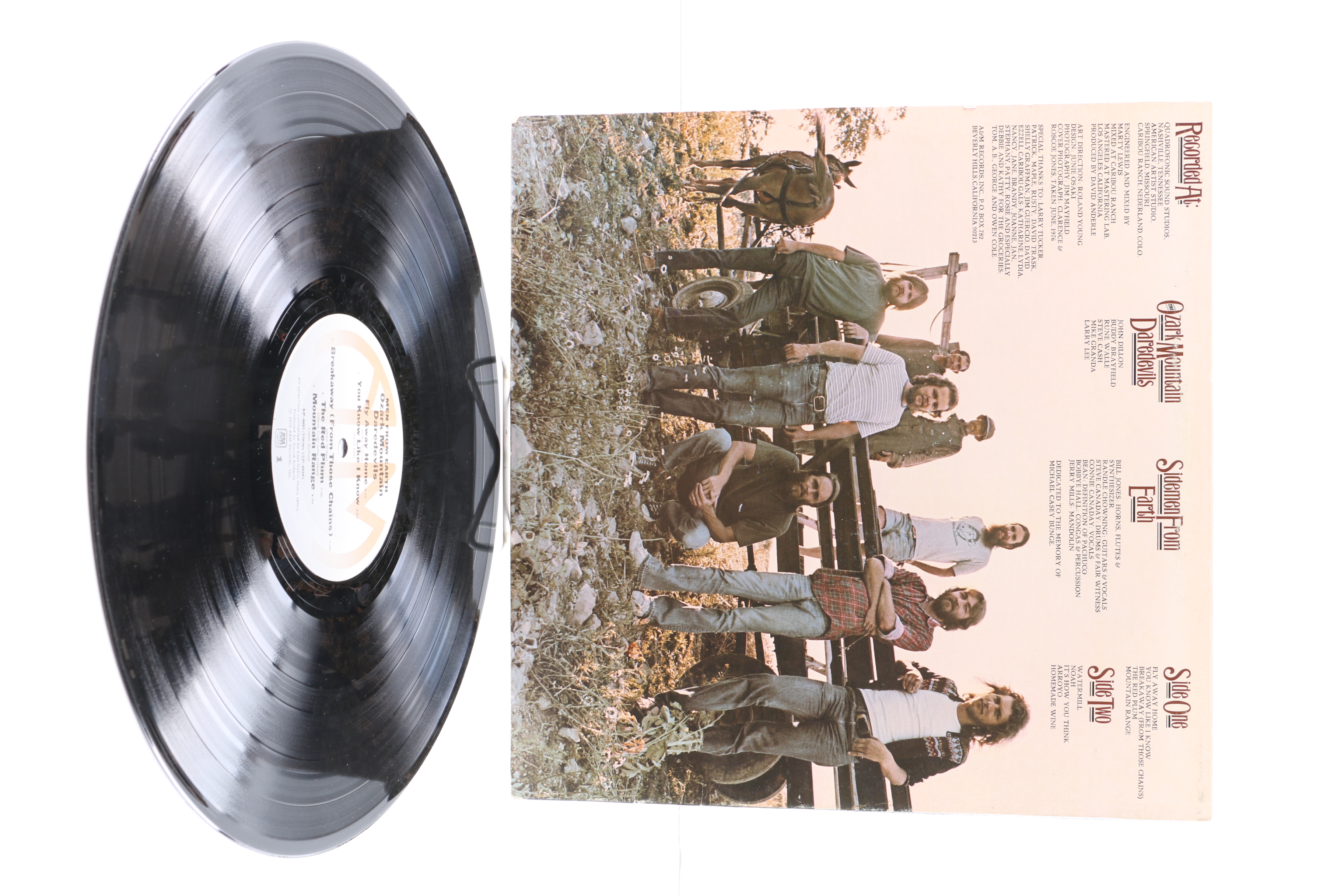 1970s Southern Rock LPs Including Ozark Mountain Daredevils and .38 Special