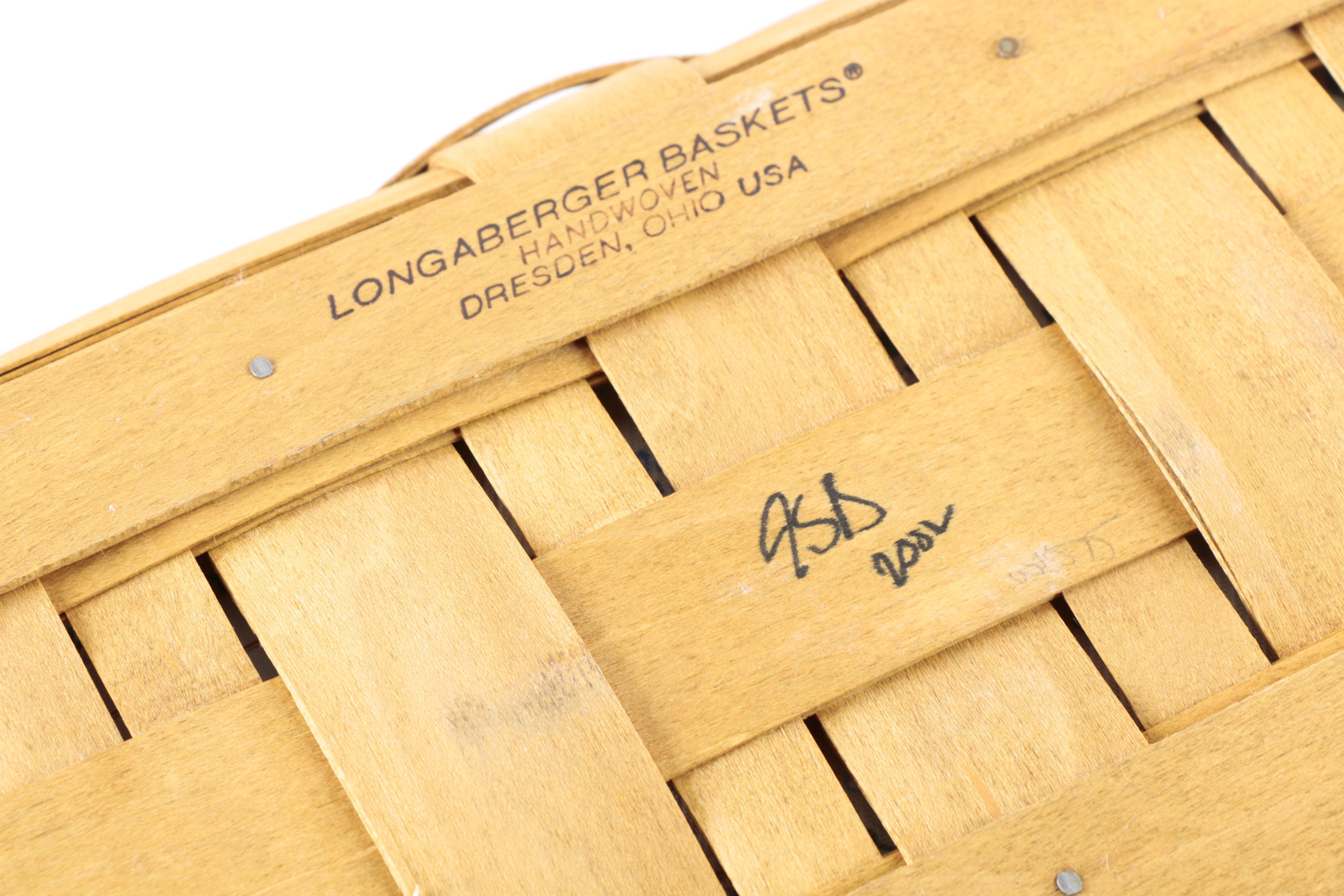 Group of Woven Longaberger Baskets