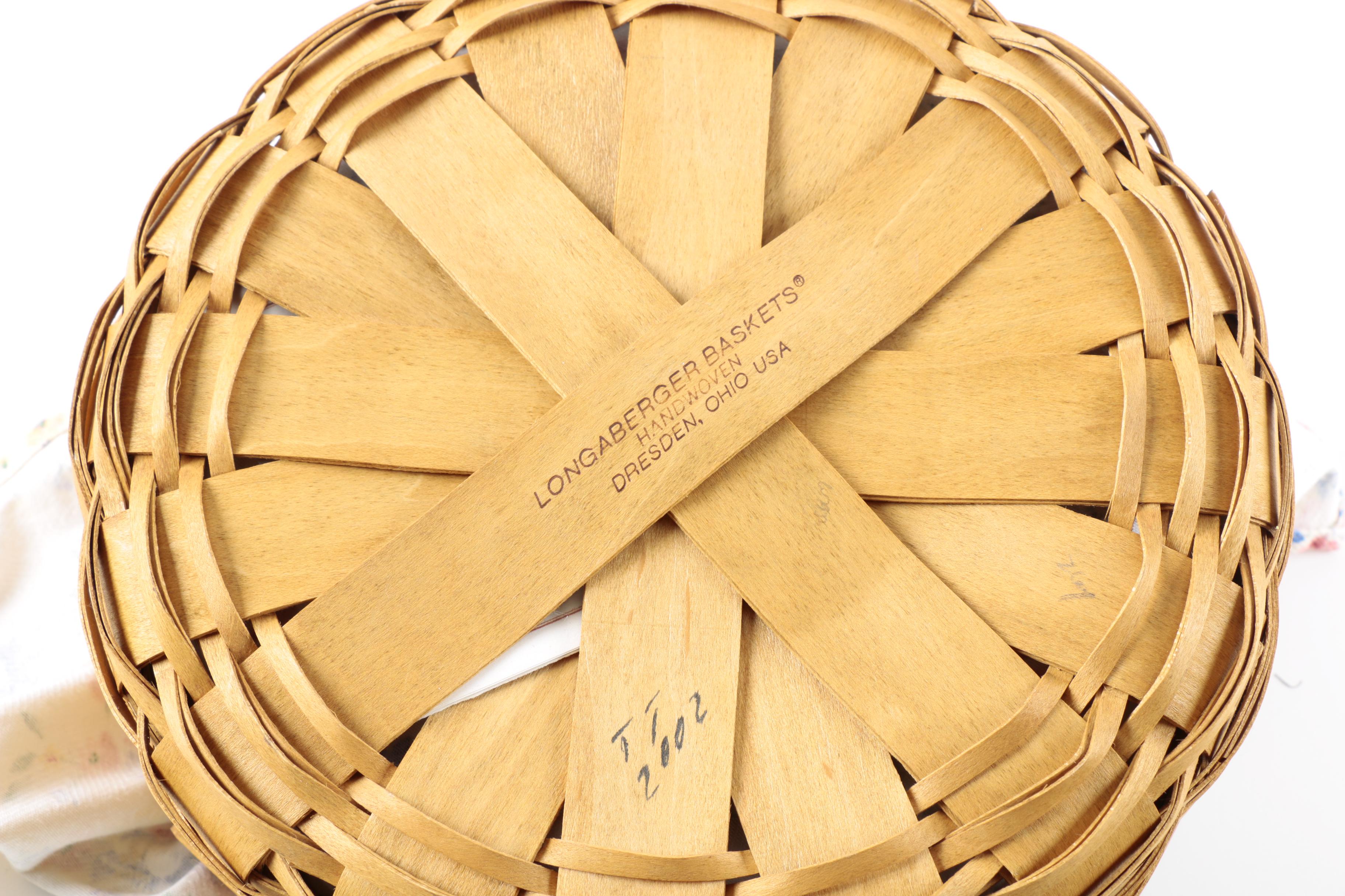 Group of Woven Longaberger Baskets
