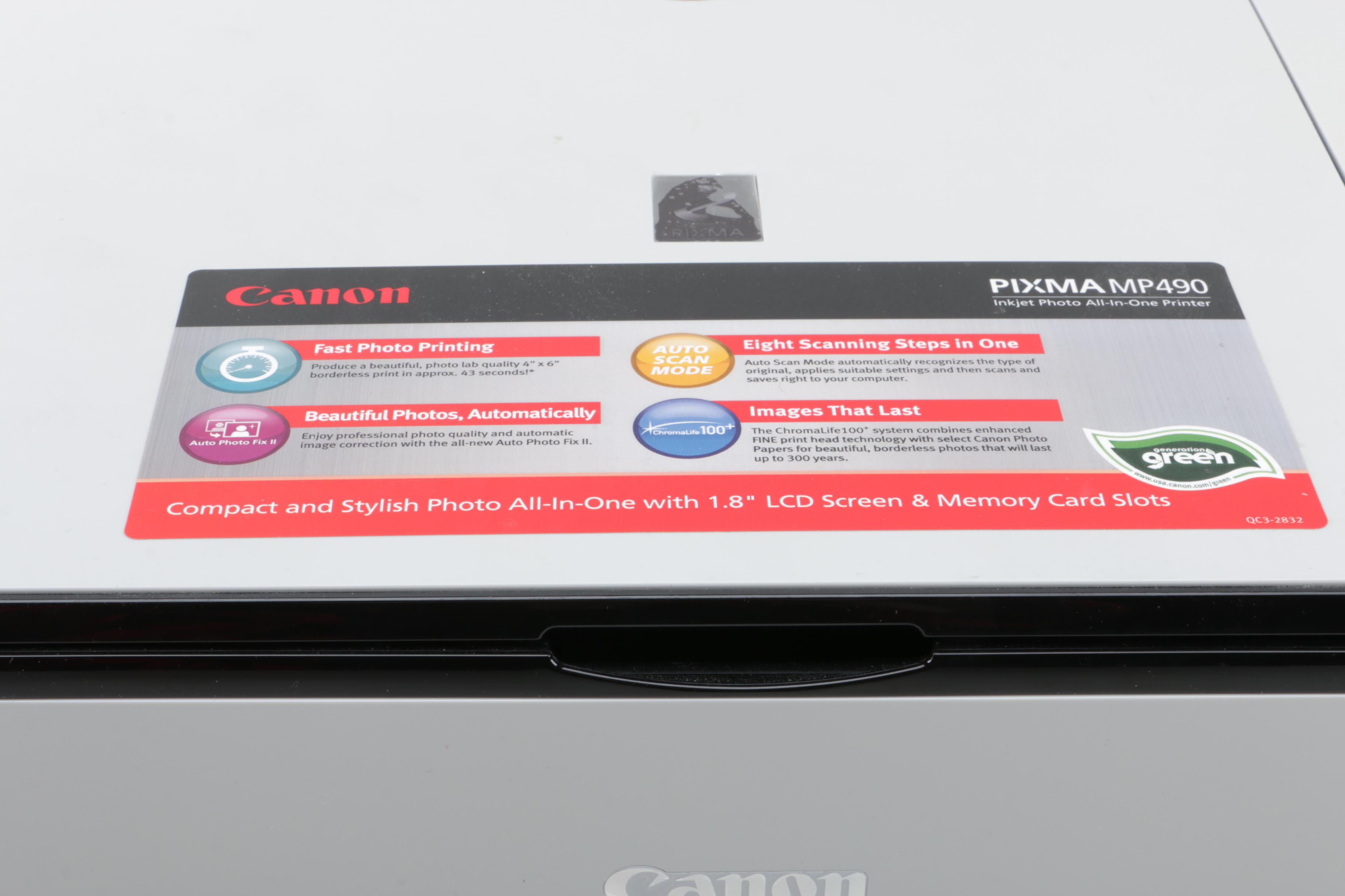 Crosscut Paper Shredder and Canon Pixma Printer