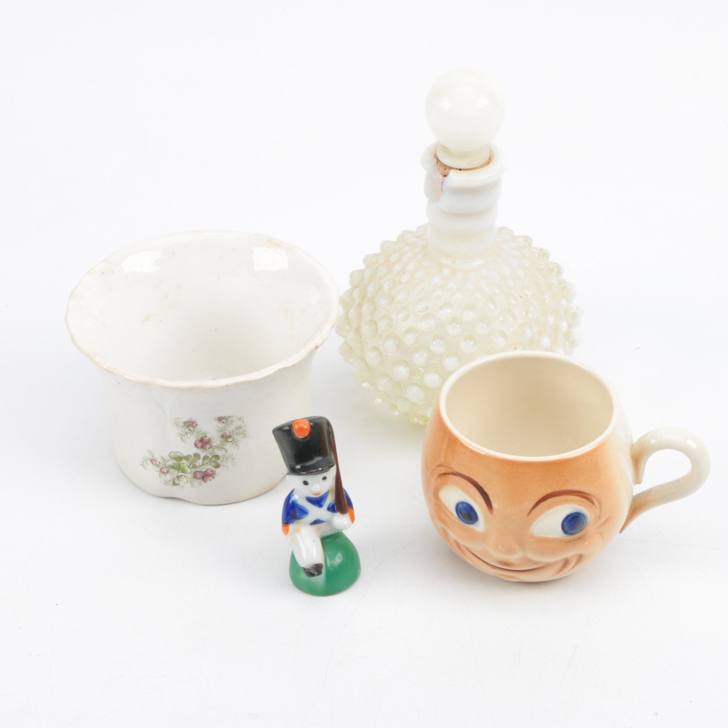 Vintage Decor and Tableware including Fenton