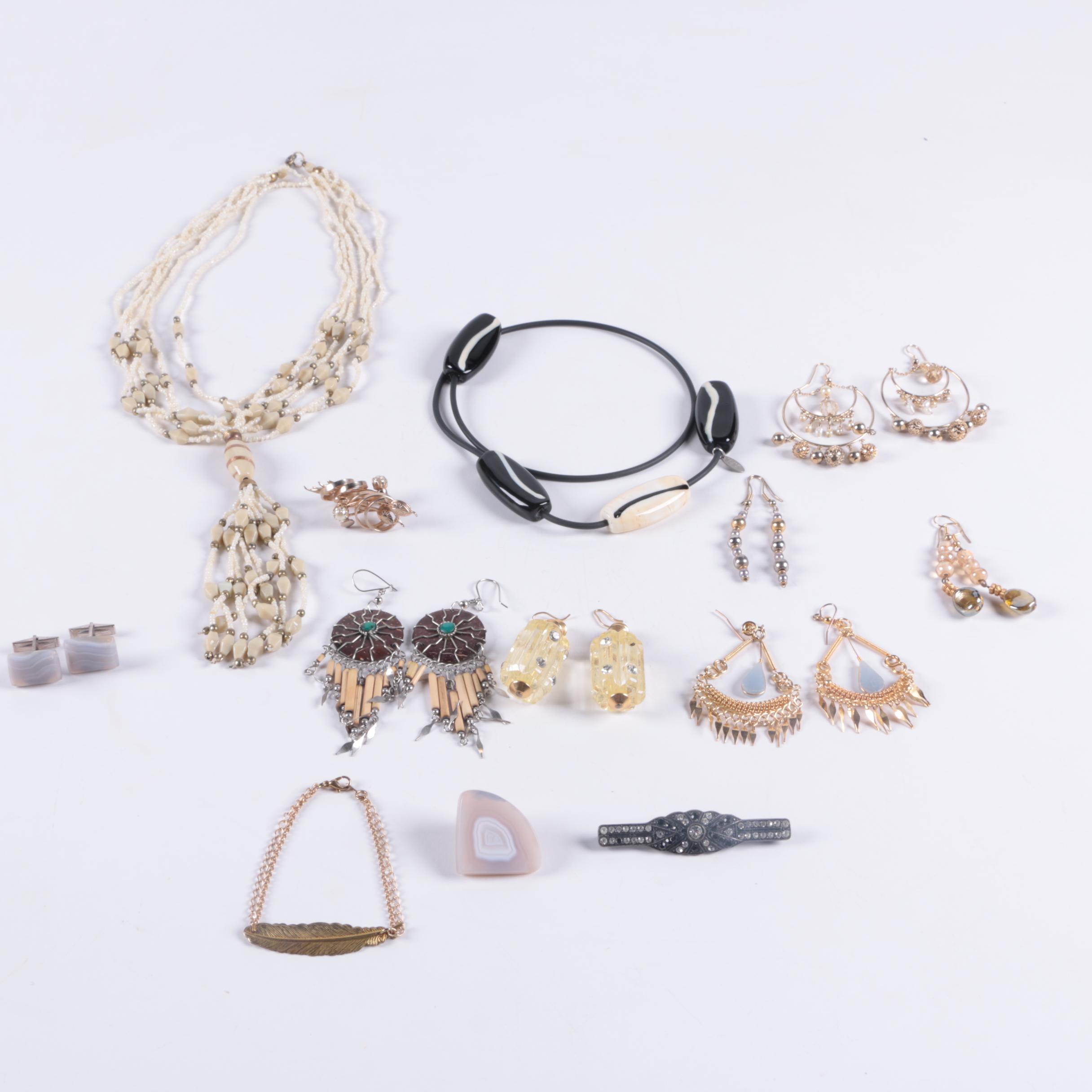 Assortment of Jewelry Including Turquoise