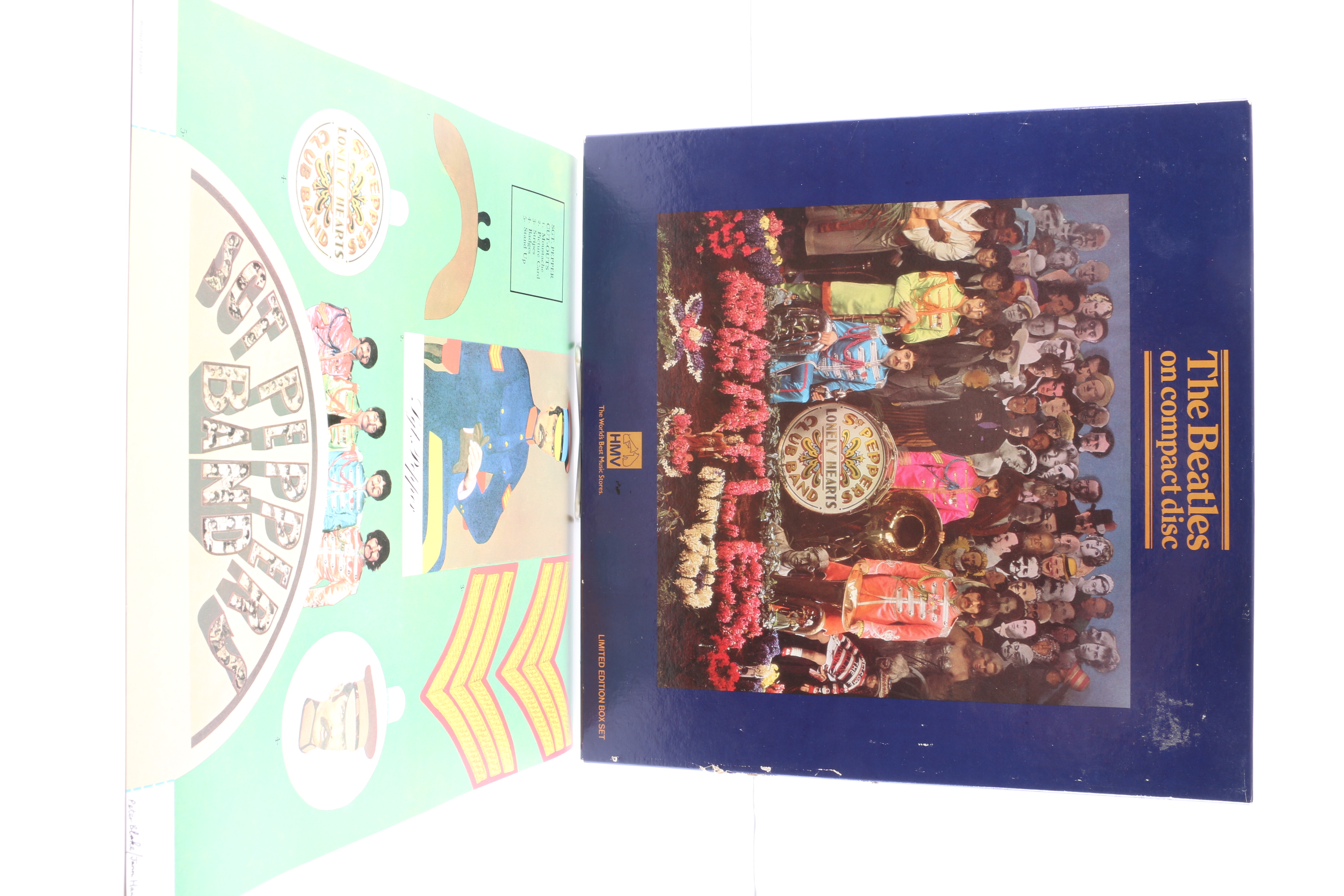 The Beatles "Sgt. Pepper" Limited Edition HMV CD Box Set