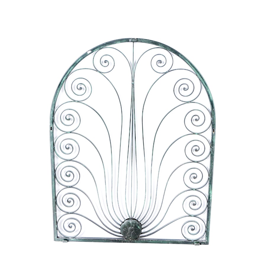 Coiled Metal Wall Hanging