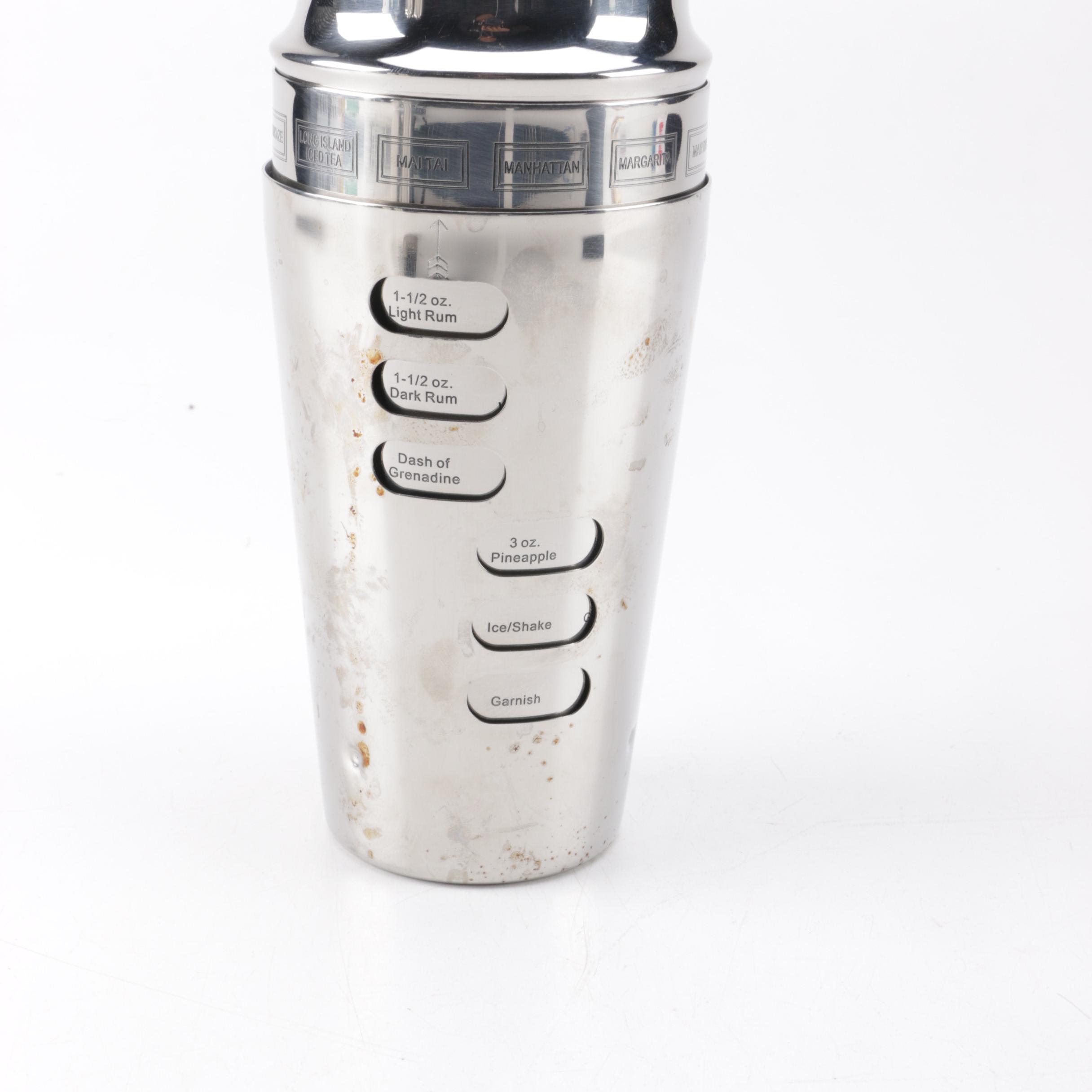 Metal Martini Shakers