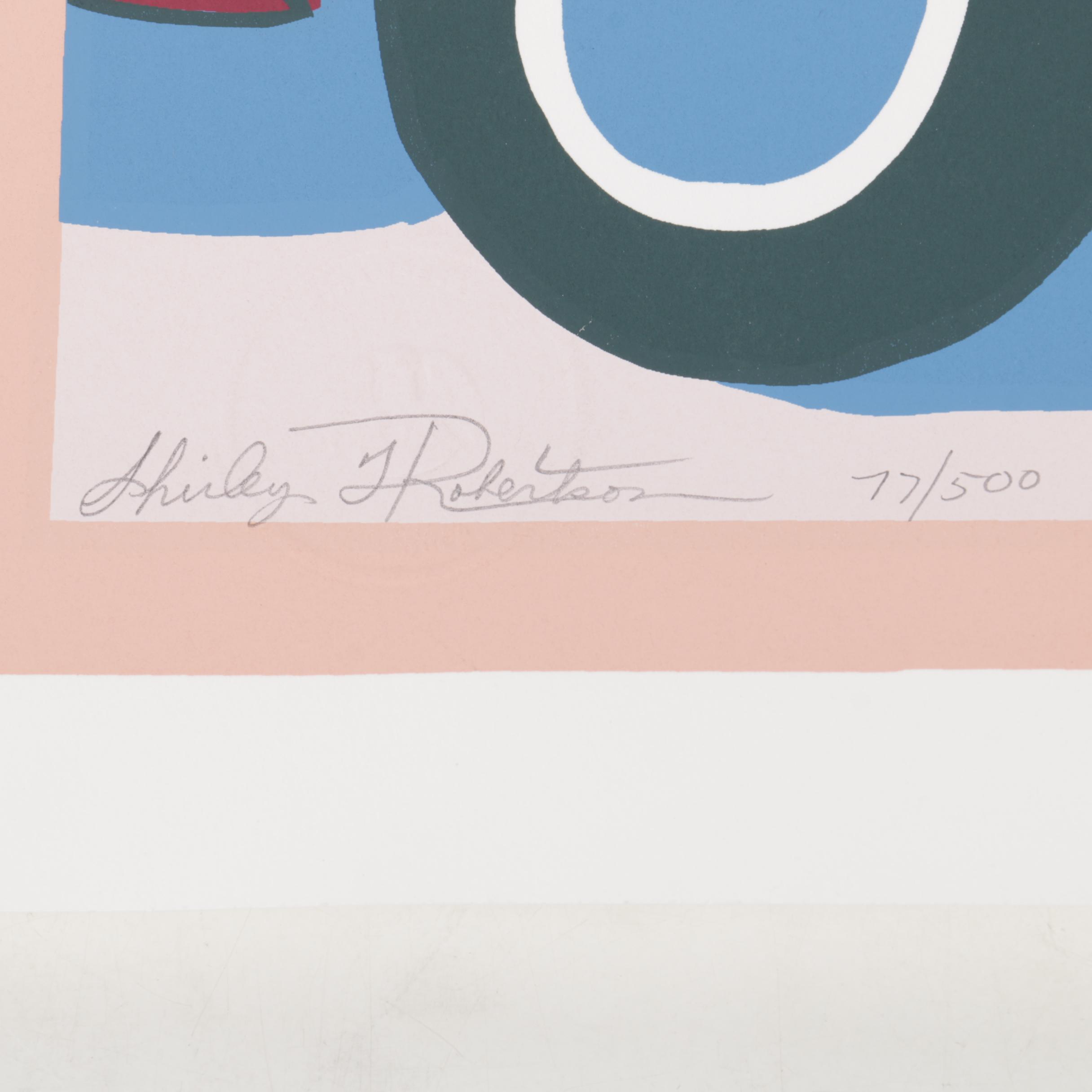 Robertson Limited Edition 1994 Ponchatoula Strawberry Festival Serigraph Poster