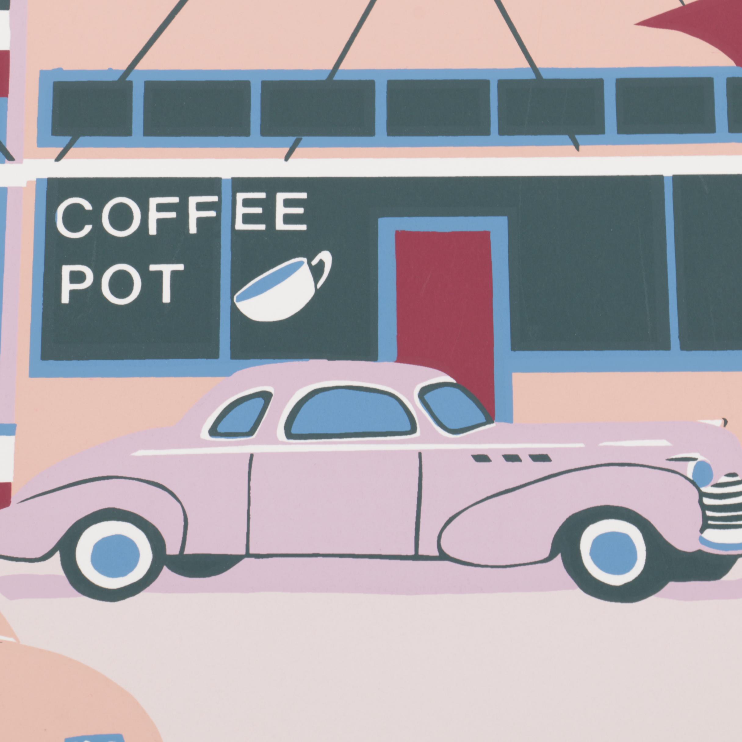 Robertson Limited Edition 1994 Ponchatoula Strawberry Festival Serigraph Poster