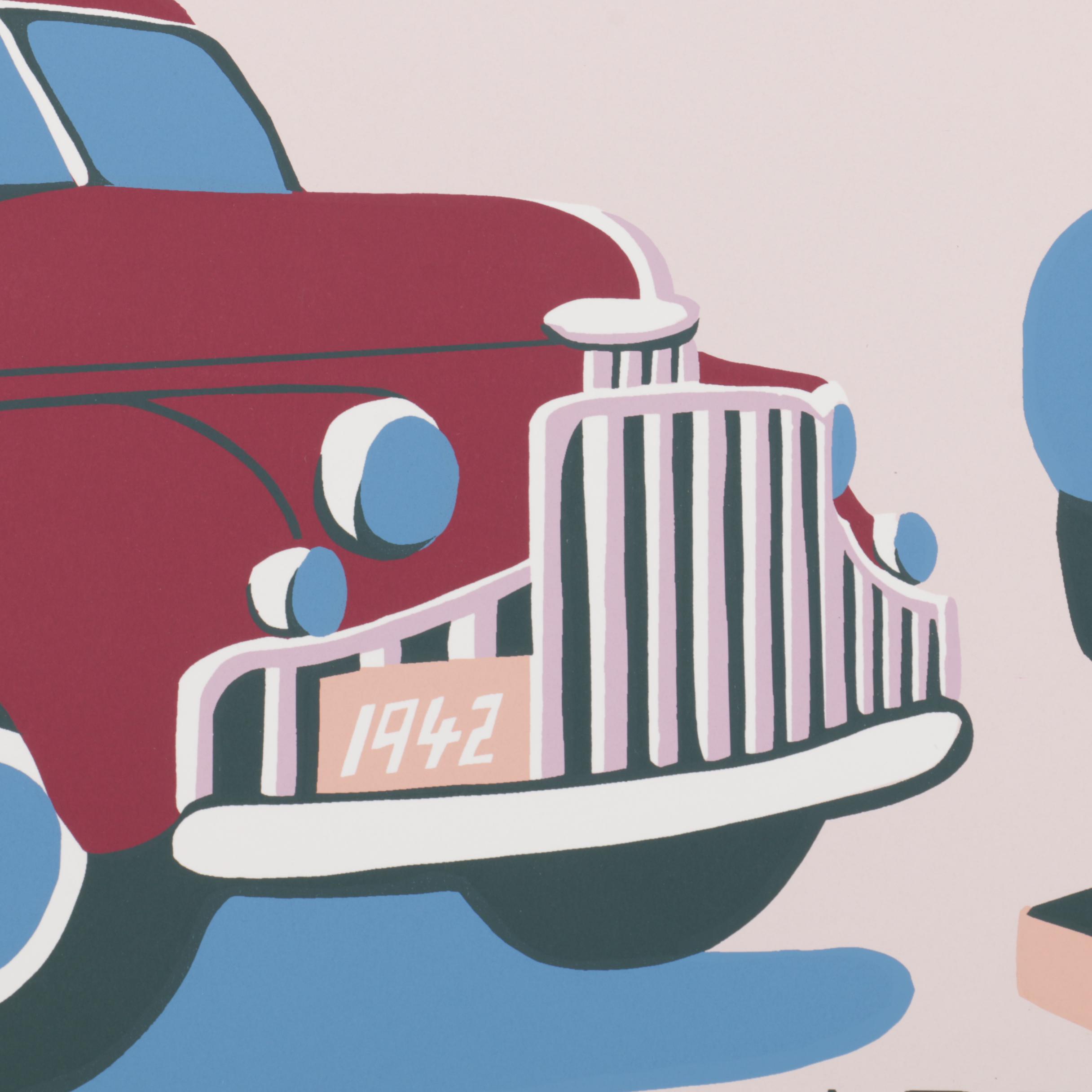 Robertson Limited Edition 1994 Ponchatoula Strawberry Festival Serigraph Poster