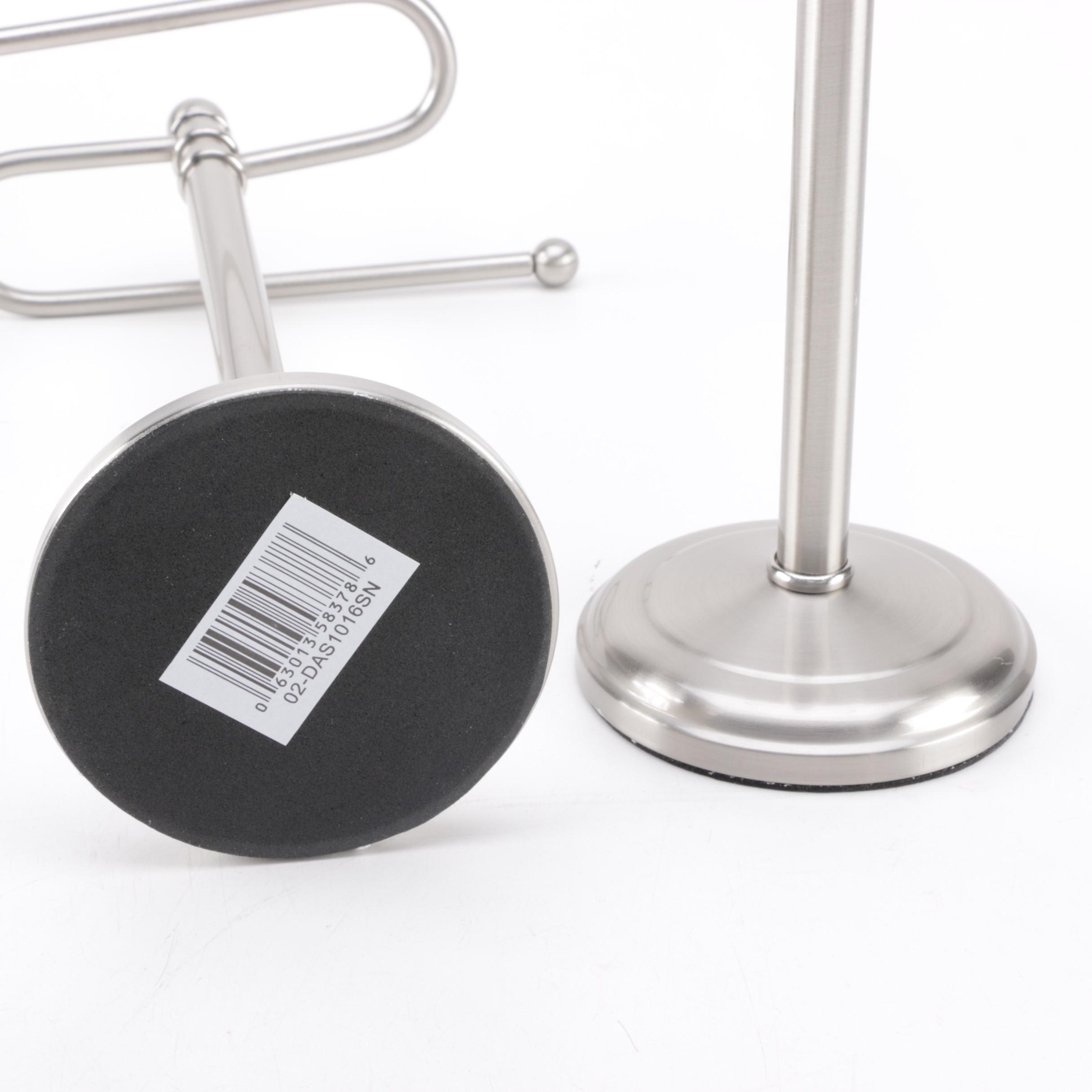 Metal Towel Racks and Toilet Tissue Holders