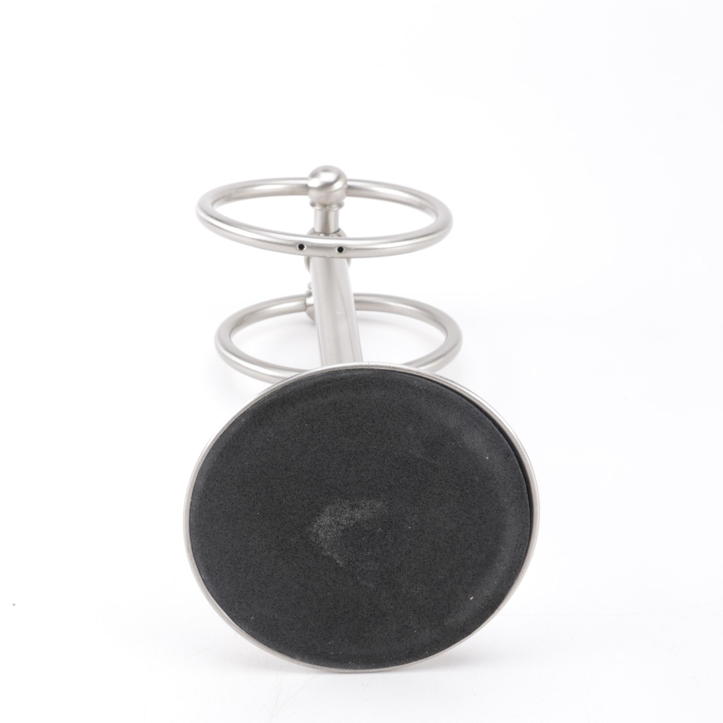 Metal Towel Racks and Toilet Tissue Holders