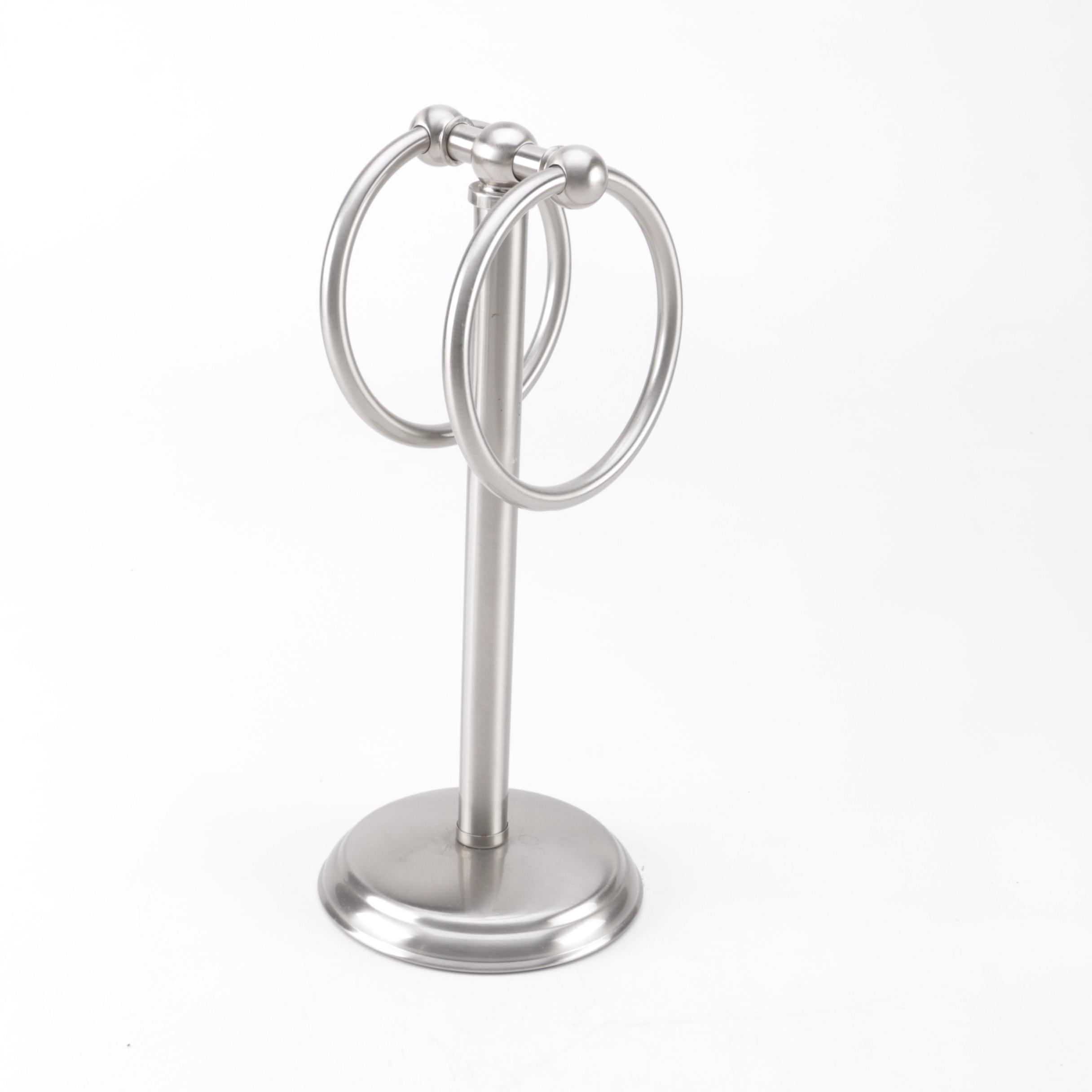 Metal Towel Racks and Toilet Tissue Holders