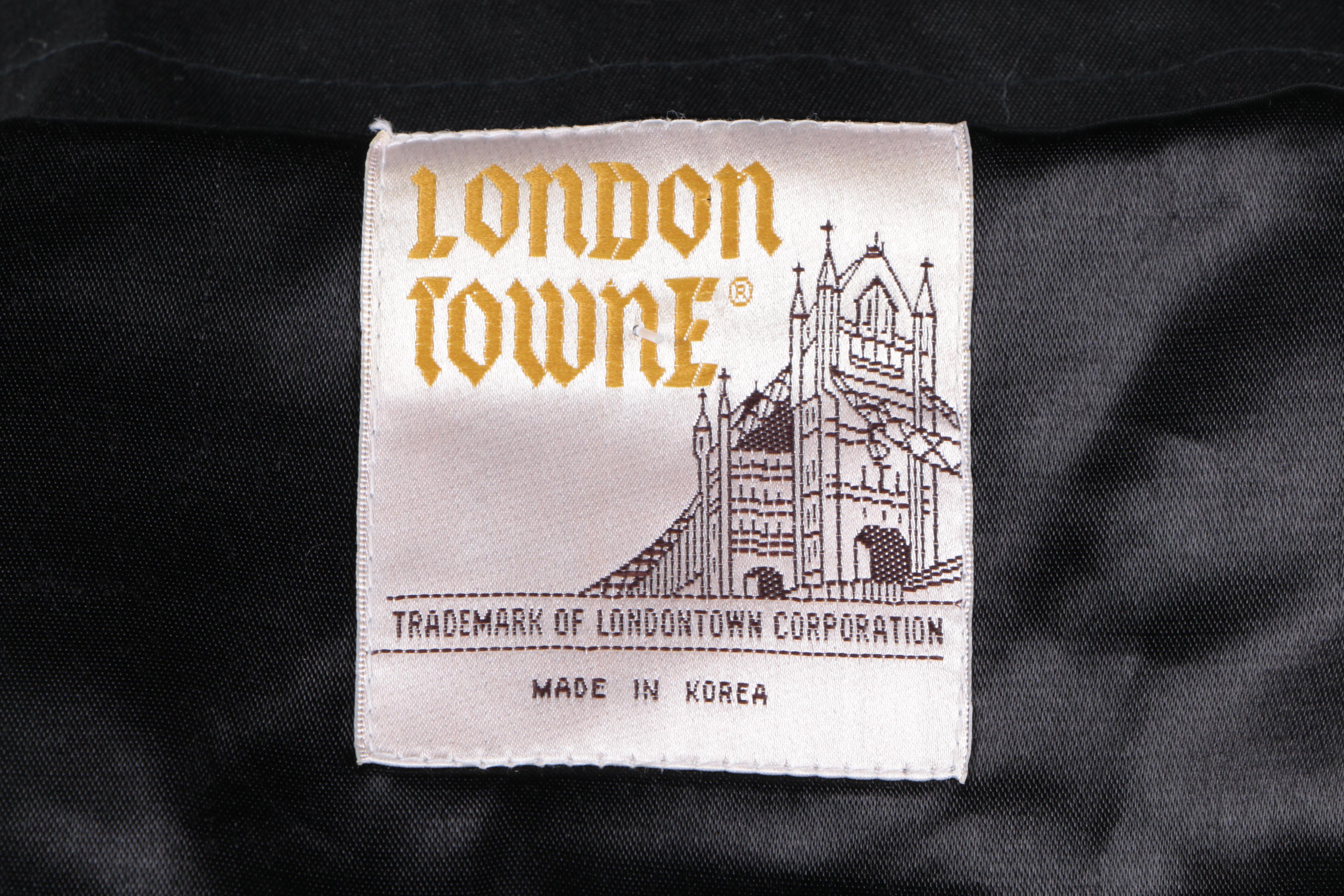 Men's Black Trench Coats Including London Towne