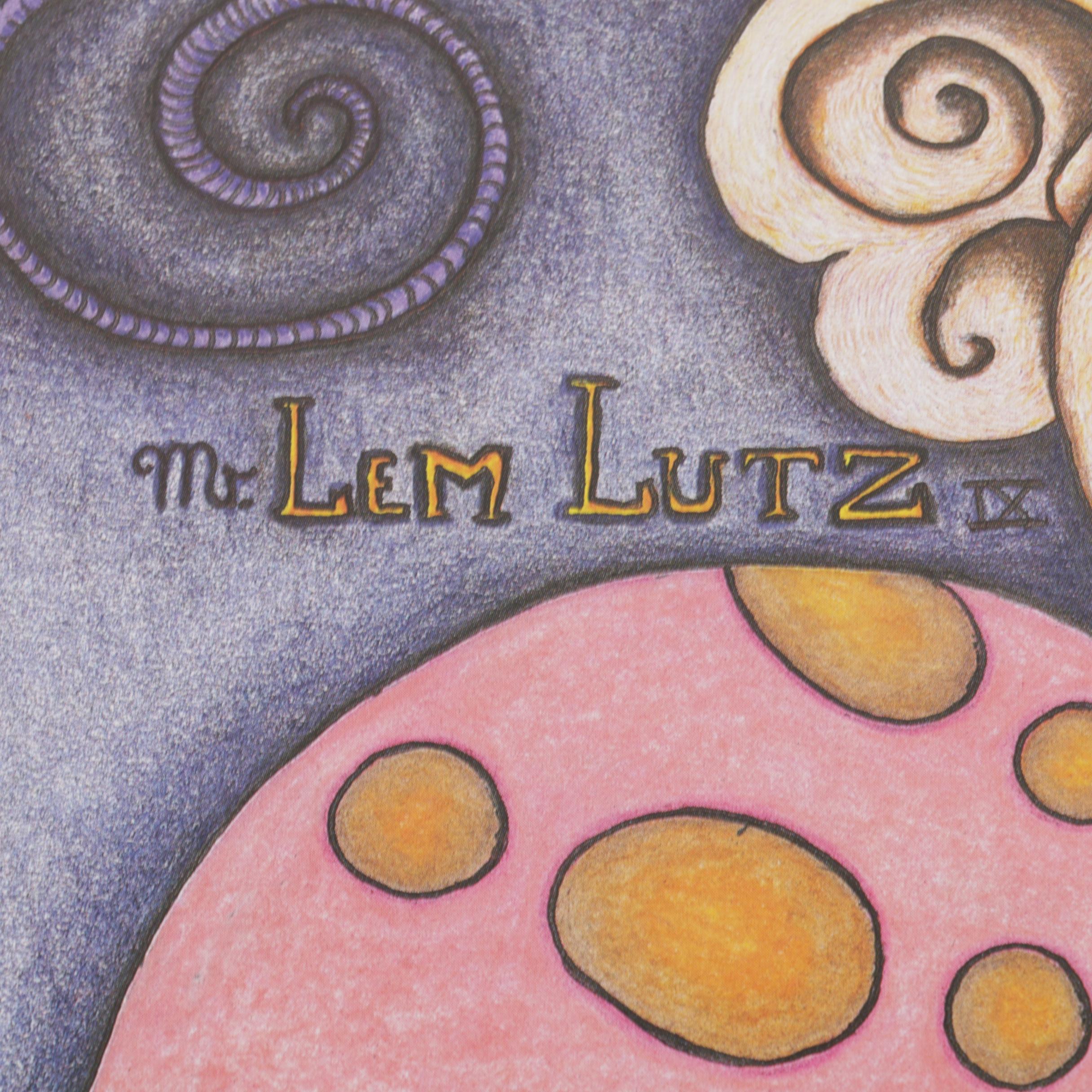 Three Jamie Hayes Limited Edition Mardis Gras Themed Offset Lithograph Prints