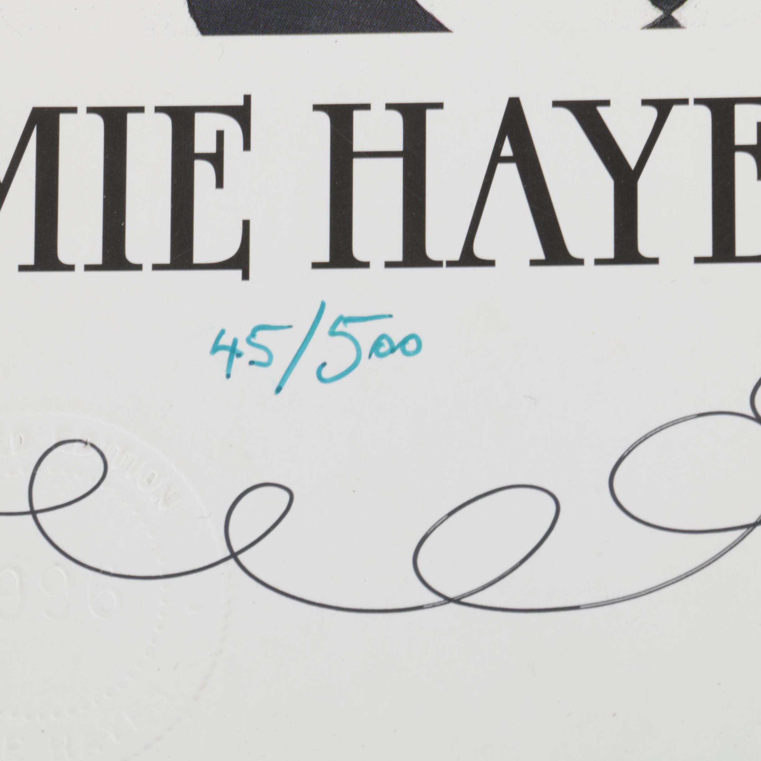 Three Jamie Hayes Limited Edition Mardis Gras Themed Offset Lithograph Prints