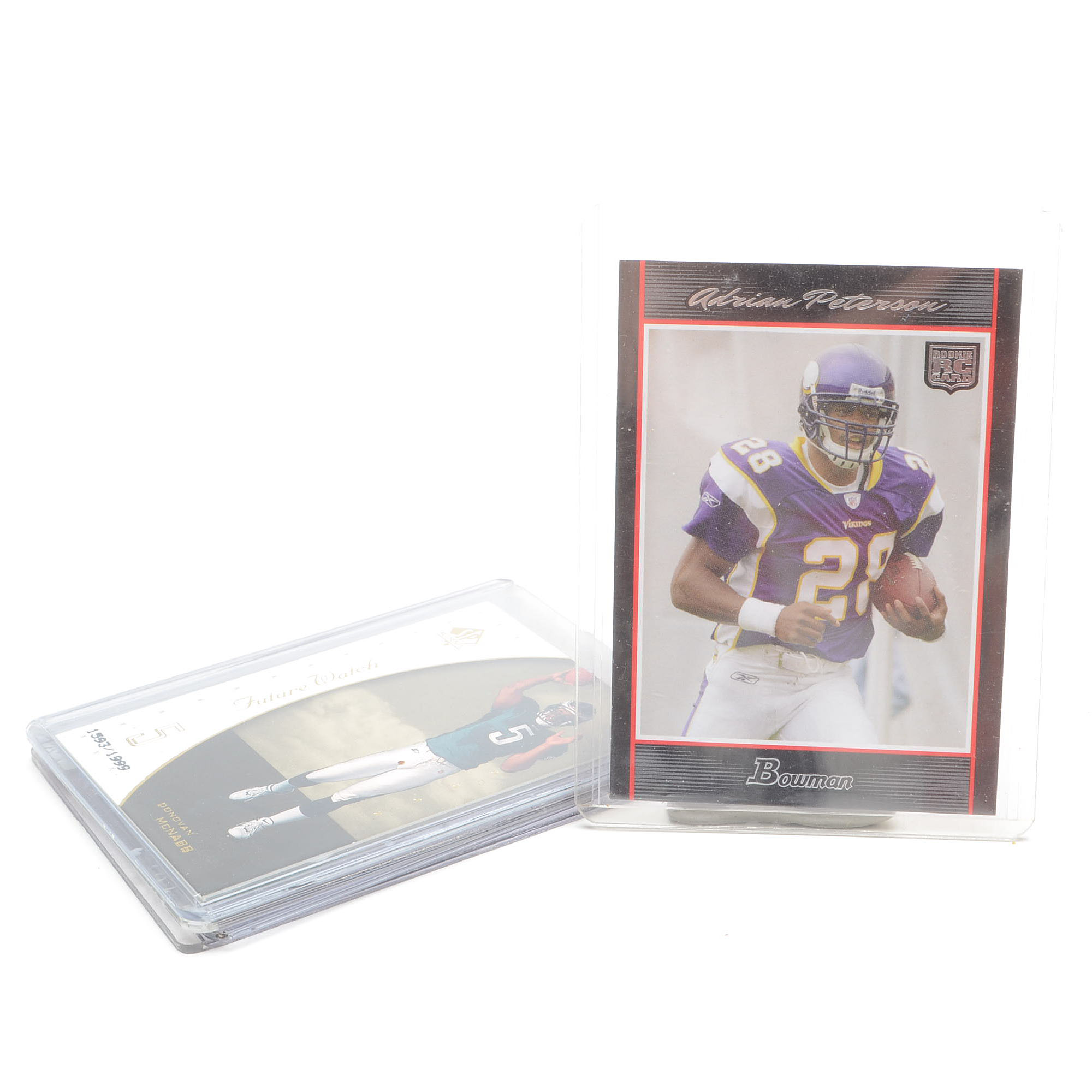 Five NFL Legends Rookie Football Cards Including John Elway