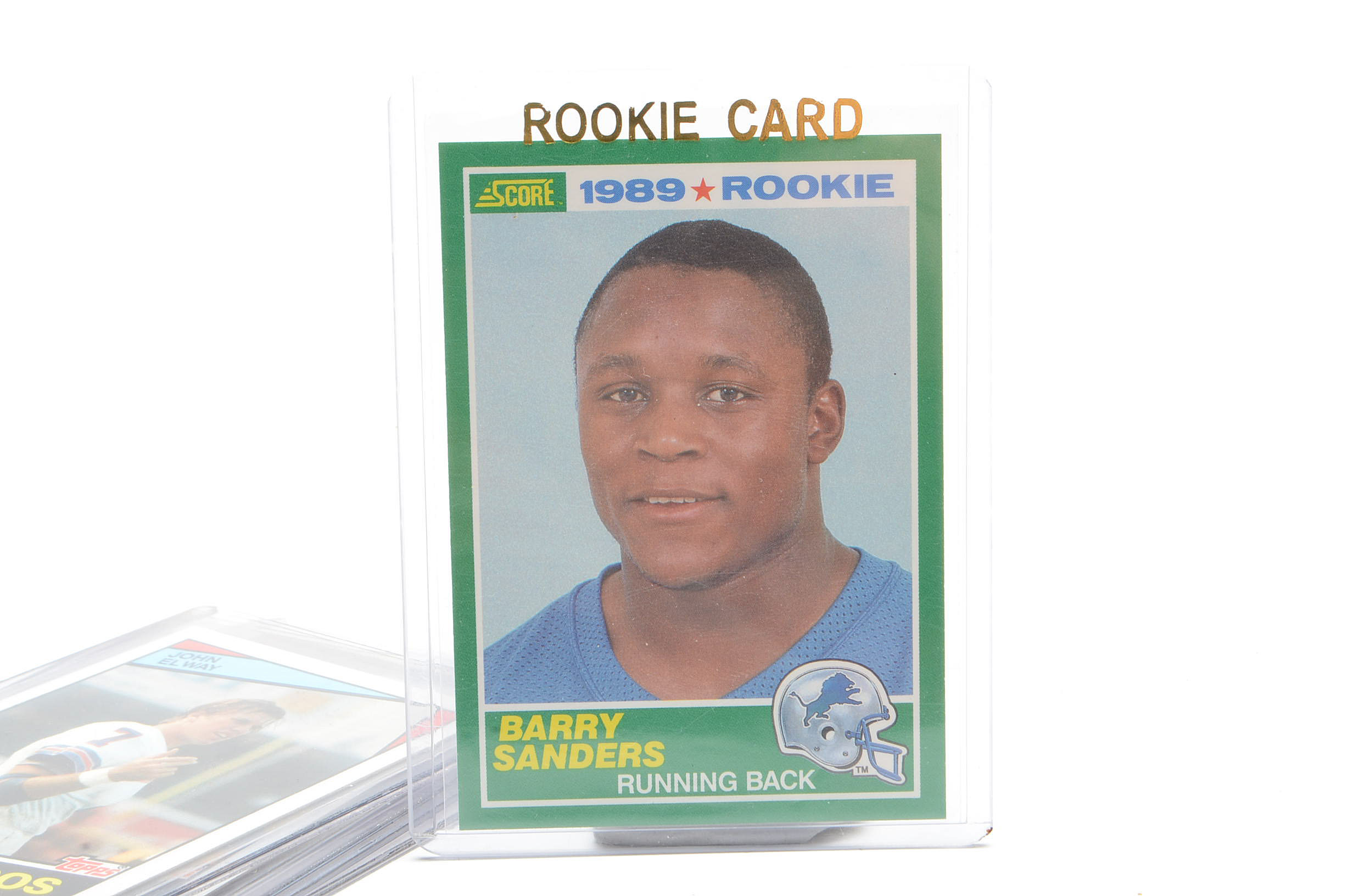 Five NFL Legends Rookie Football Cards Including John Elway