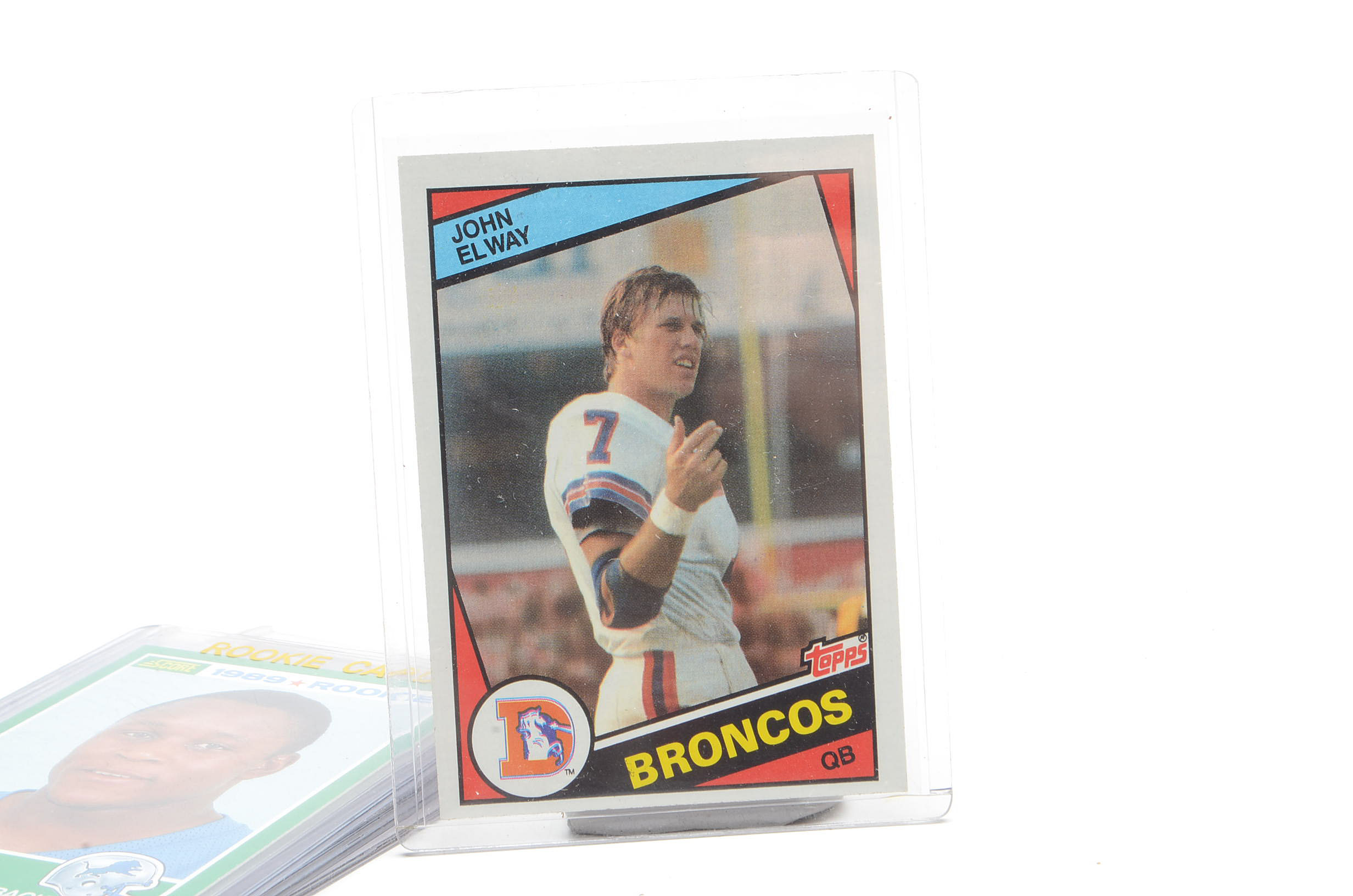 Five NFL Legends Rookie Football Cards Including John Elway