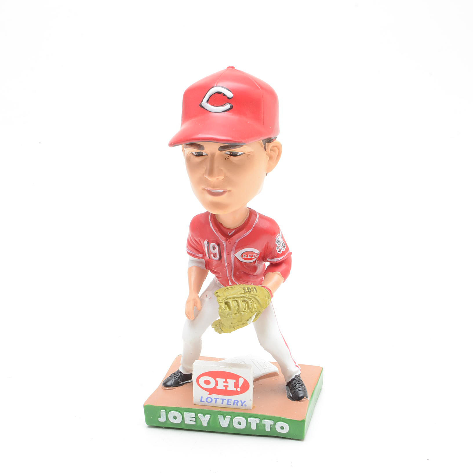 Three Joey Votto Cincinnati Reds Bobblehead Dolls