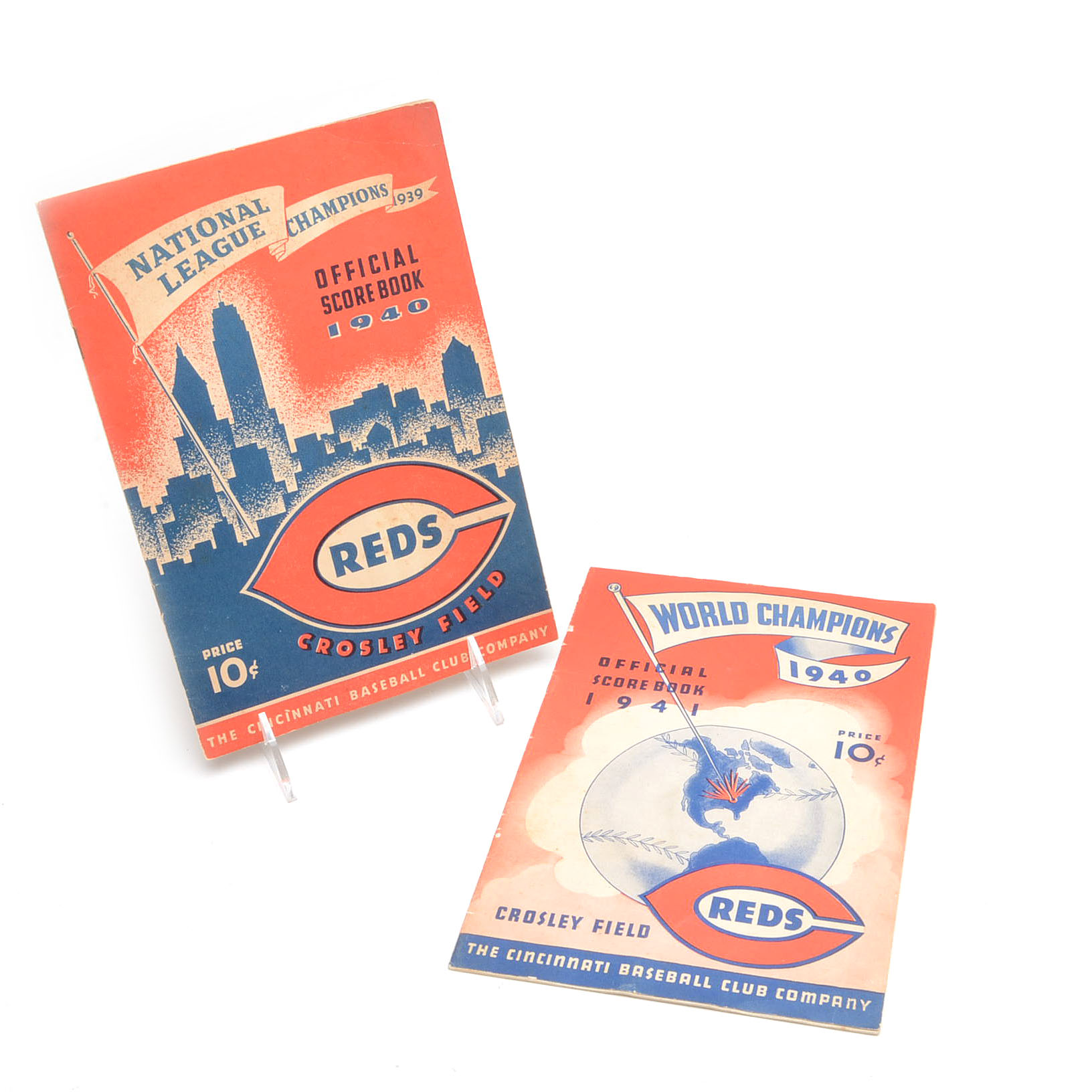 1940/1941 Reds Scorebooks