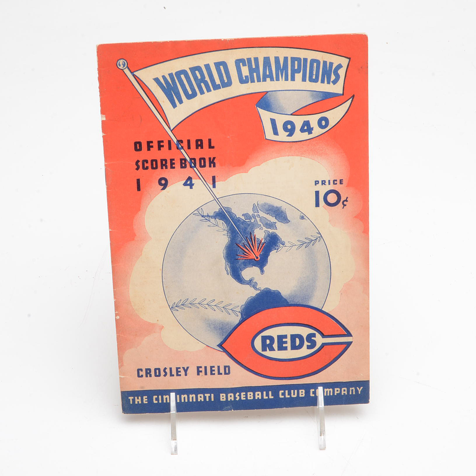 1940/1941 Reds Scorebooks