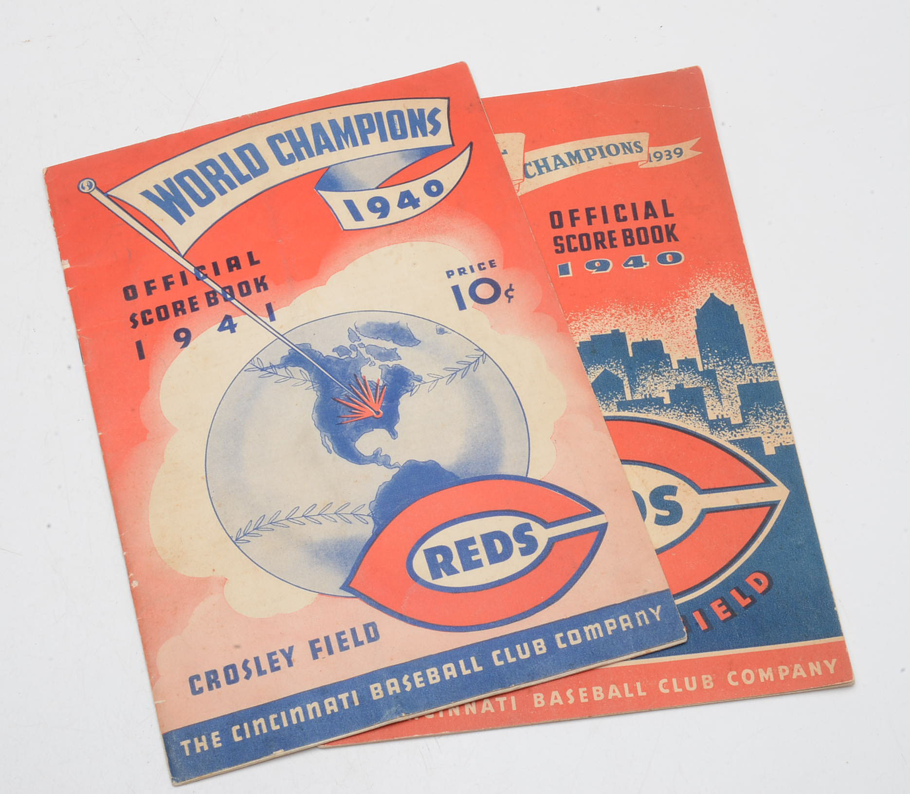 1940/1941 Reds Scorebooks